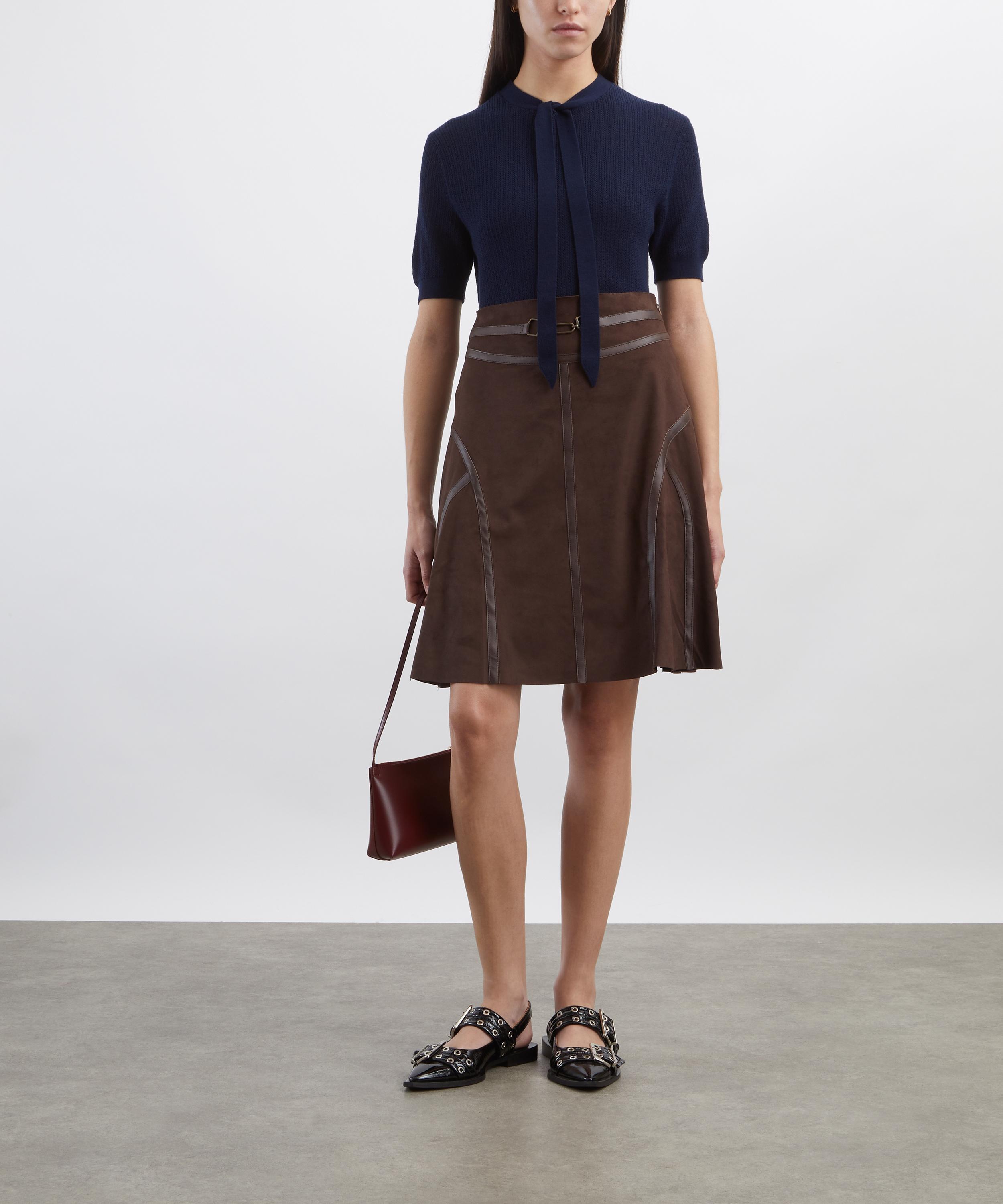 Jumper 1234 - Ribbed Pointelle Tee Jumper image number 1