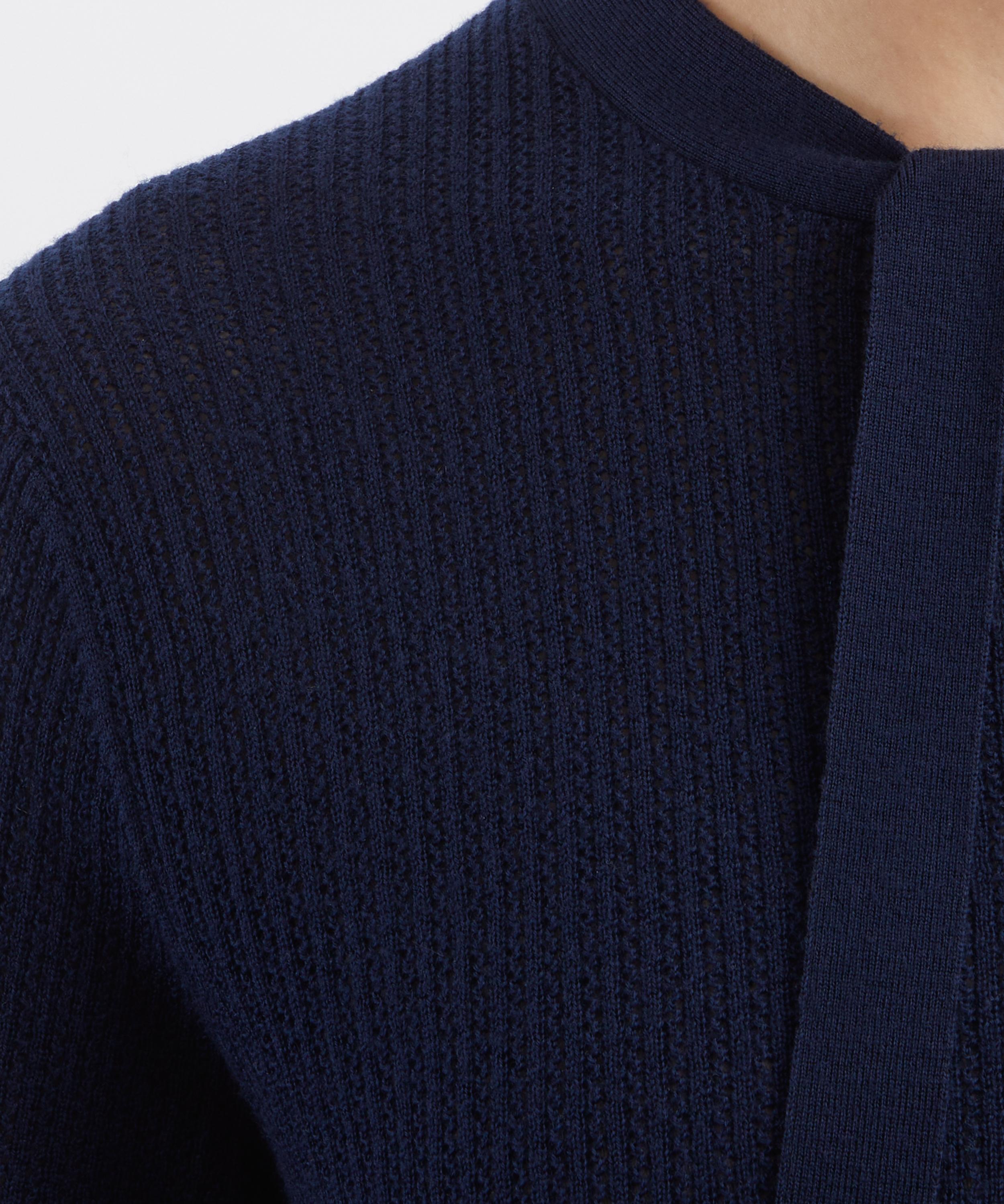 Jumper 1234 - Ribbed Pointelle Tee Jumper image number 4