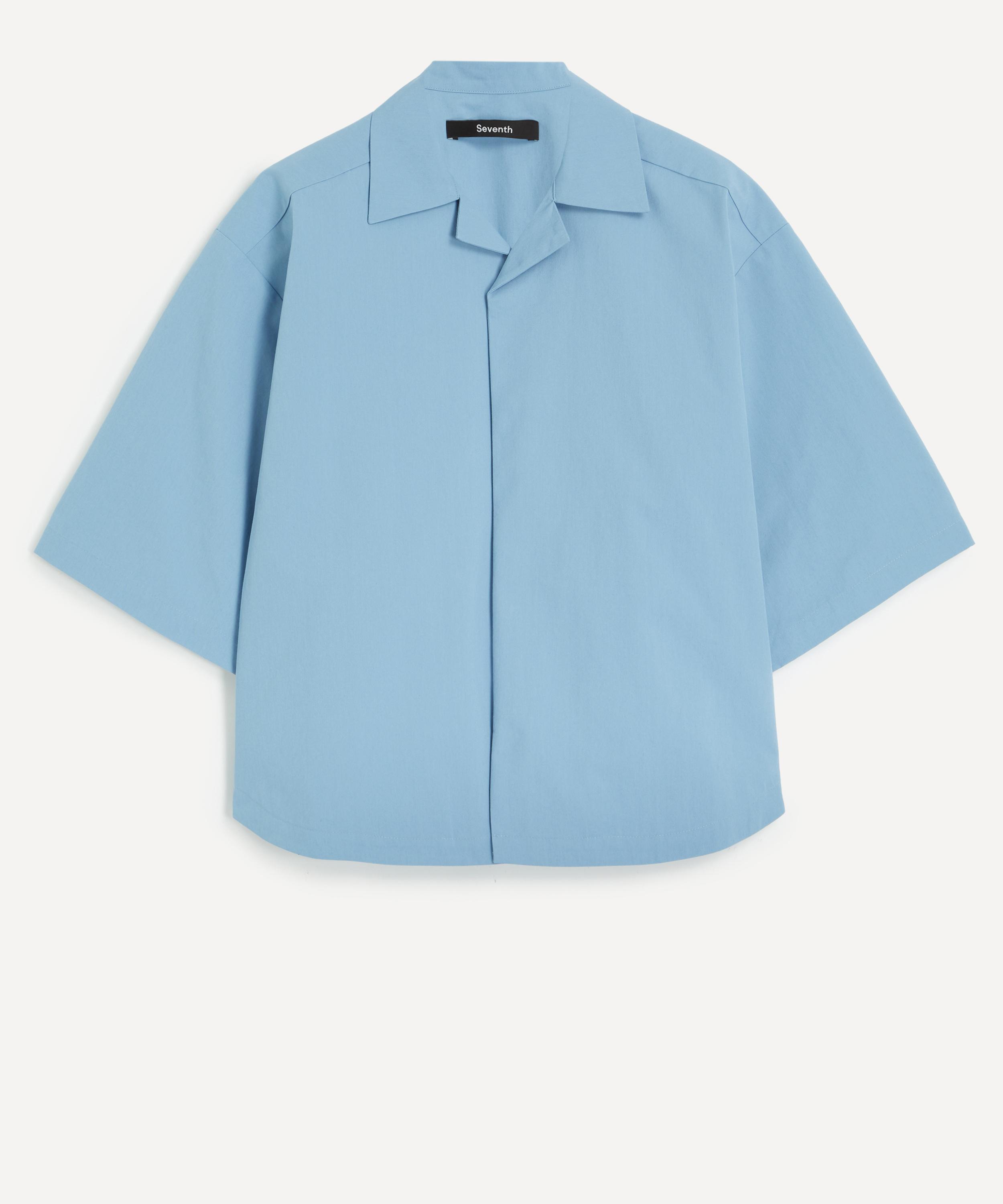 Seventh - M5 Azure Blue Cuban Shirt