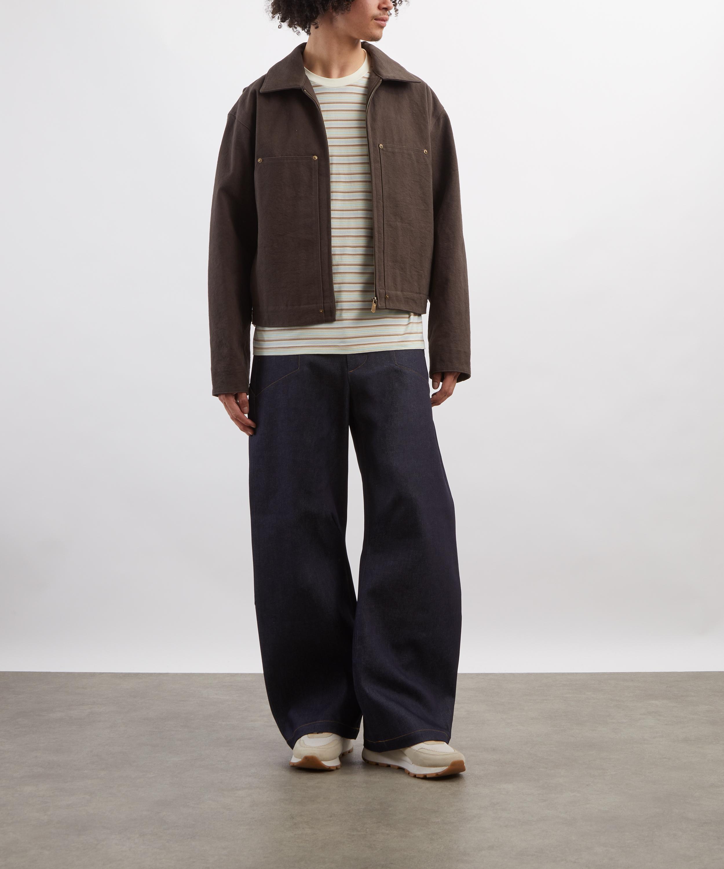 Seventh - Denim 440 Bermuda Jeans in Raw Indigo image number 1