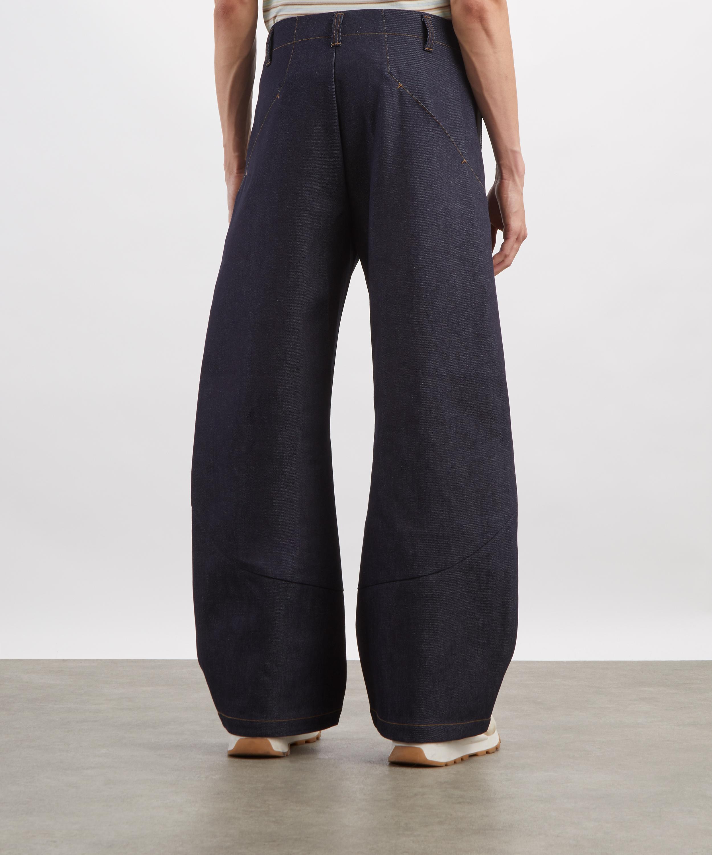 Seventh - Denim 440 Bermuda Jeans in Raw Indigo image number 3