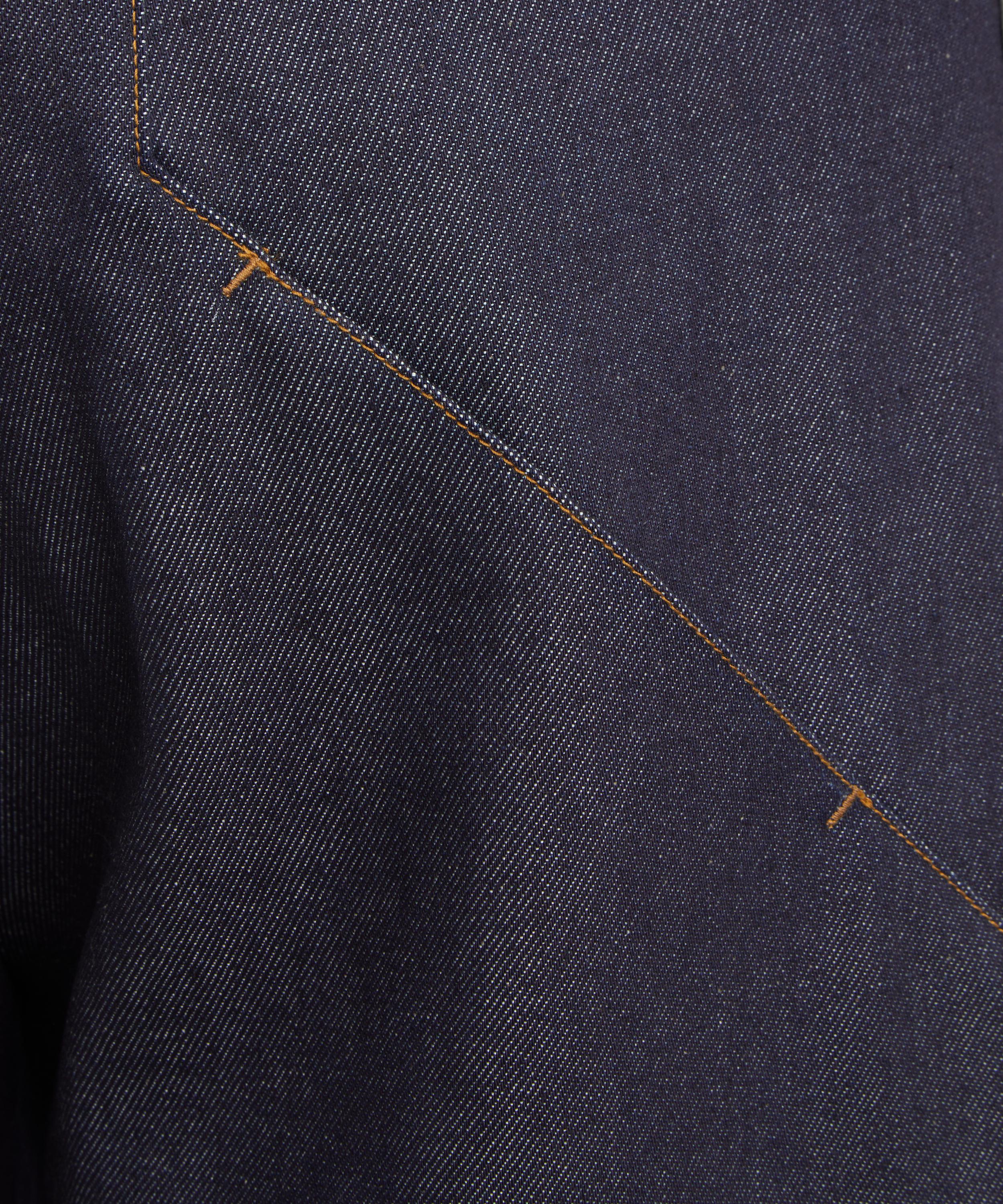 Seventh - Denim 440 Bermuda Jeans in Raw Indigo image number 4