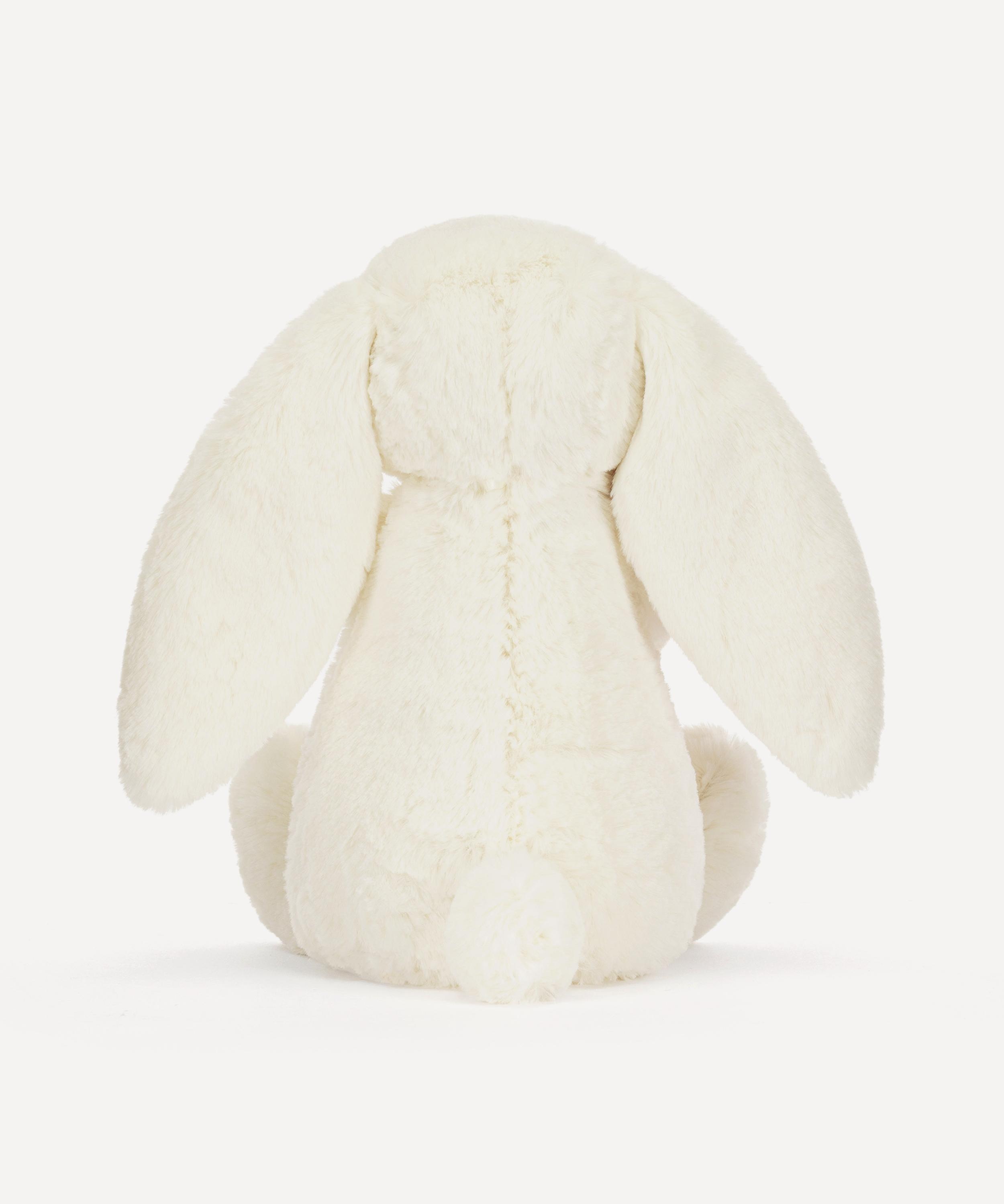 Jellycat - Cream Bunny with Rose Soft Toy image number 3