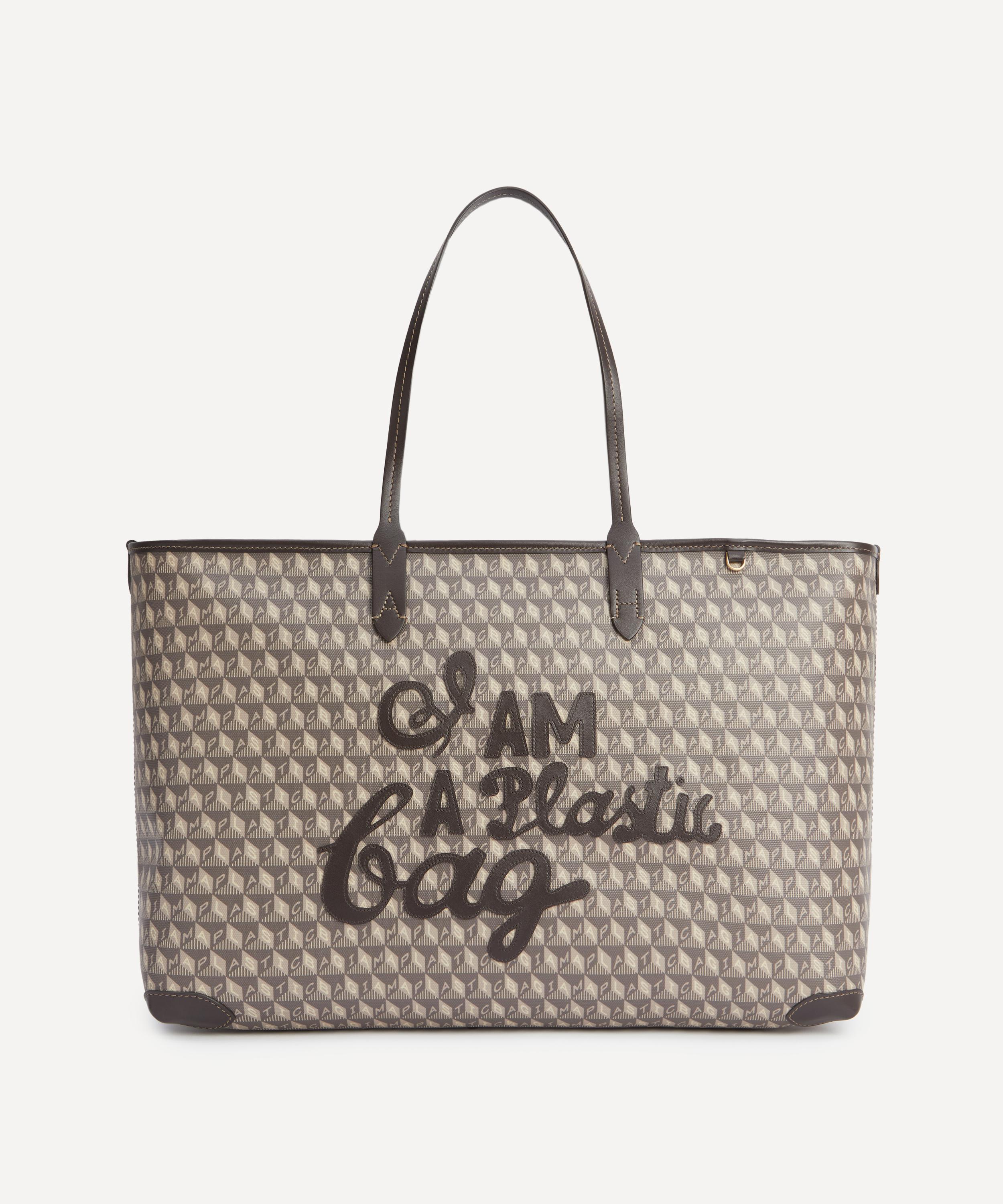 Anya Hindmarch - I Am A Plastic Bag Zipped Motif Tote Bag