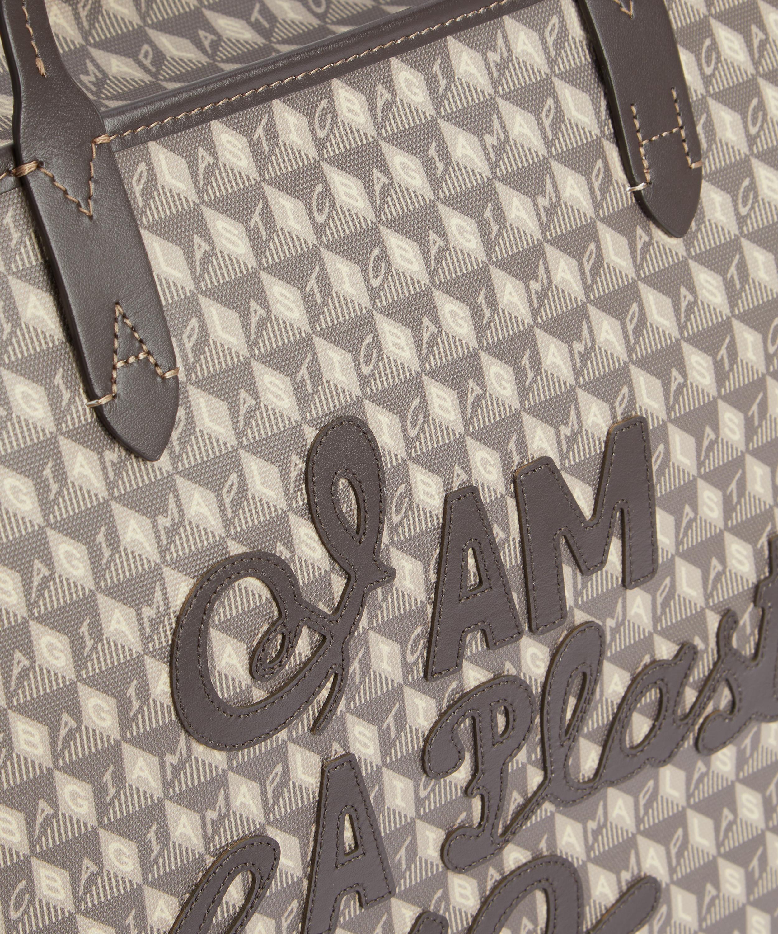 Anya Hindmarch - I Am A Plastic Bag Zipped Motif Tote Bag image number 3