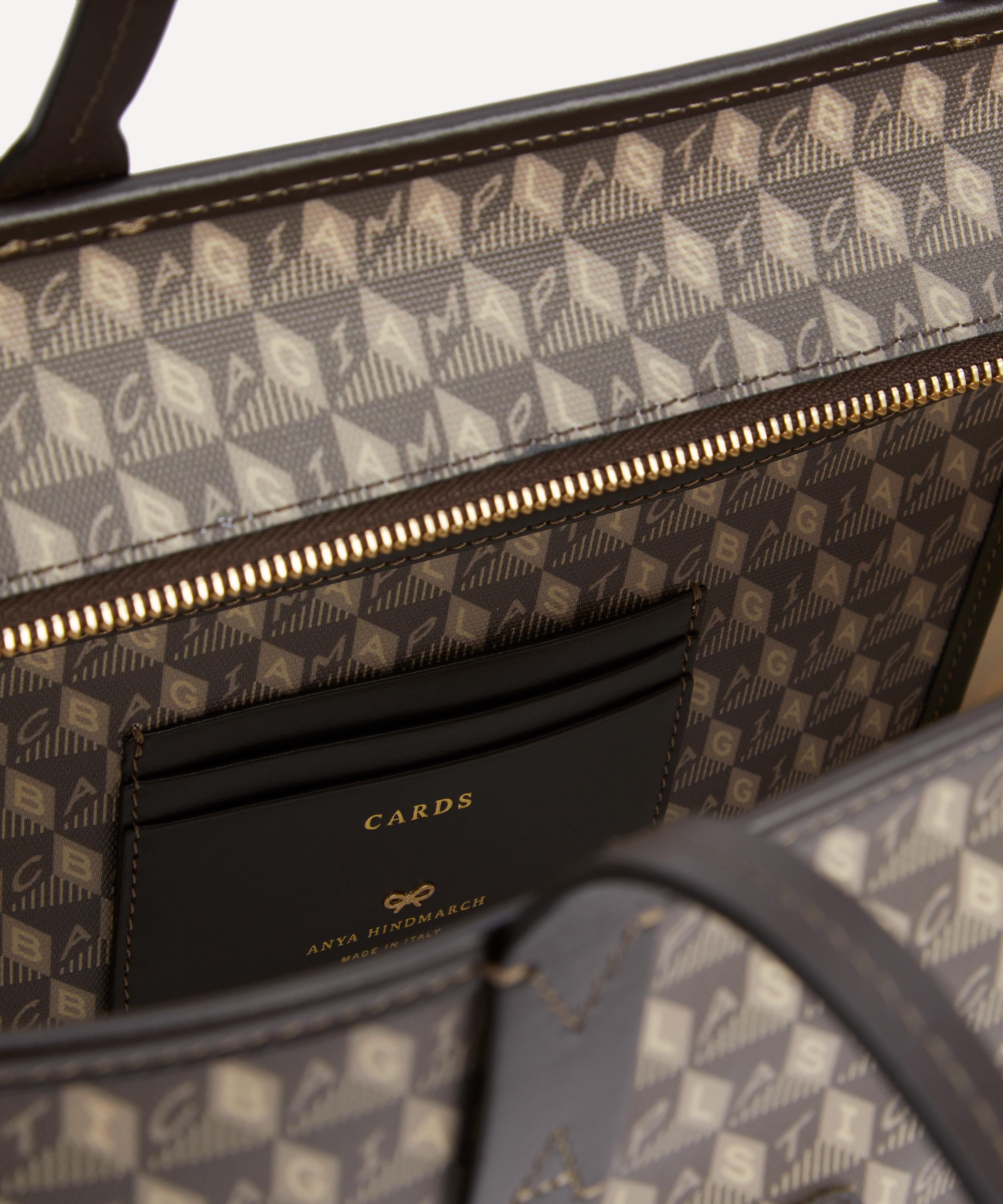 Anya Hindmarch - I Am A Plastic Bag Zipped Motif Tote Bag image number 4