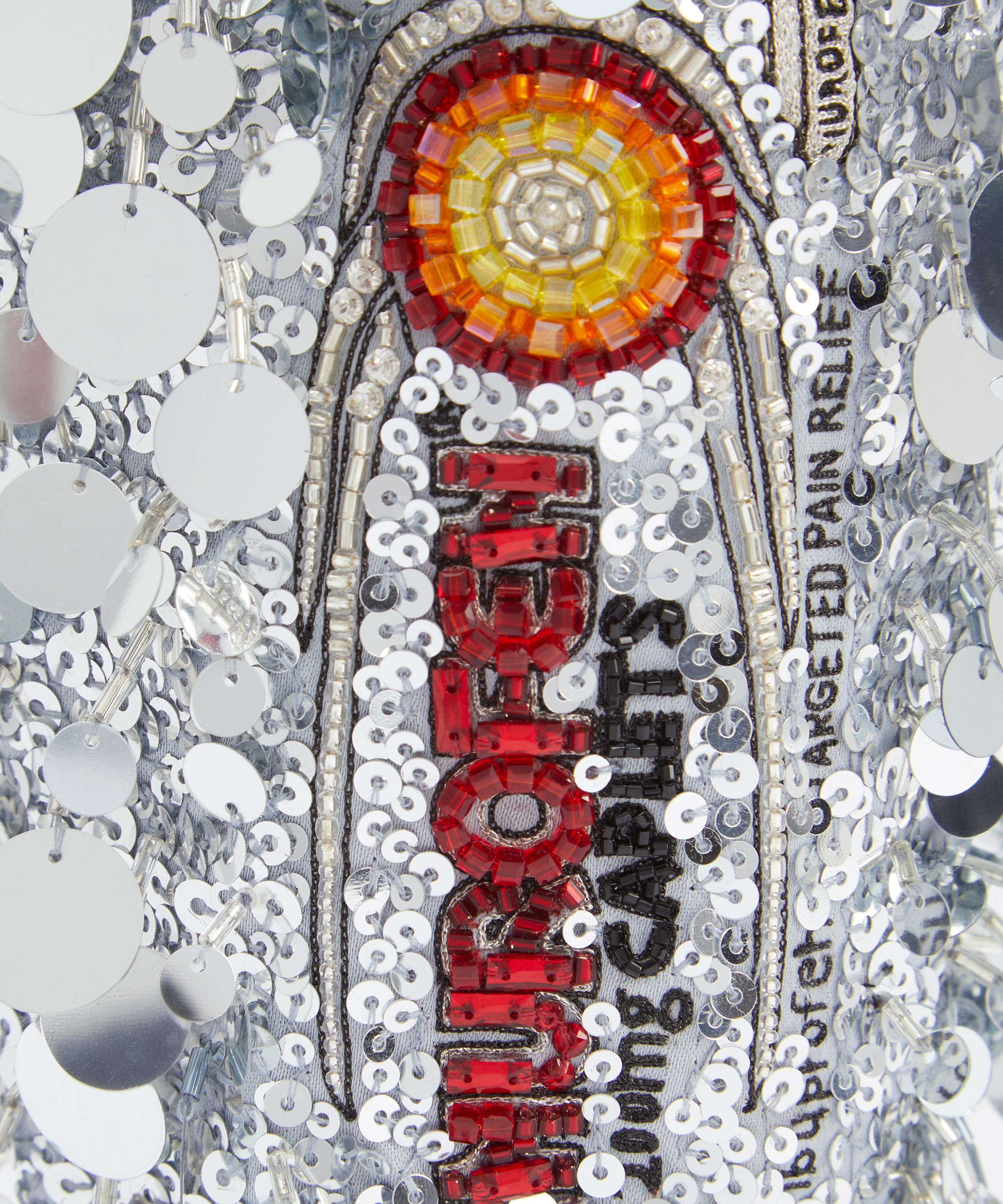 Anya Hindmarch - Anya Brands Nurofen Mini Sequin Bucket Bag image number 3