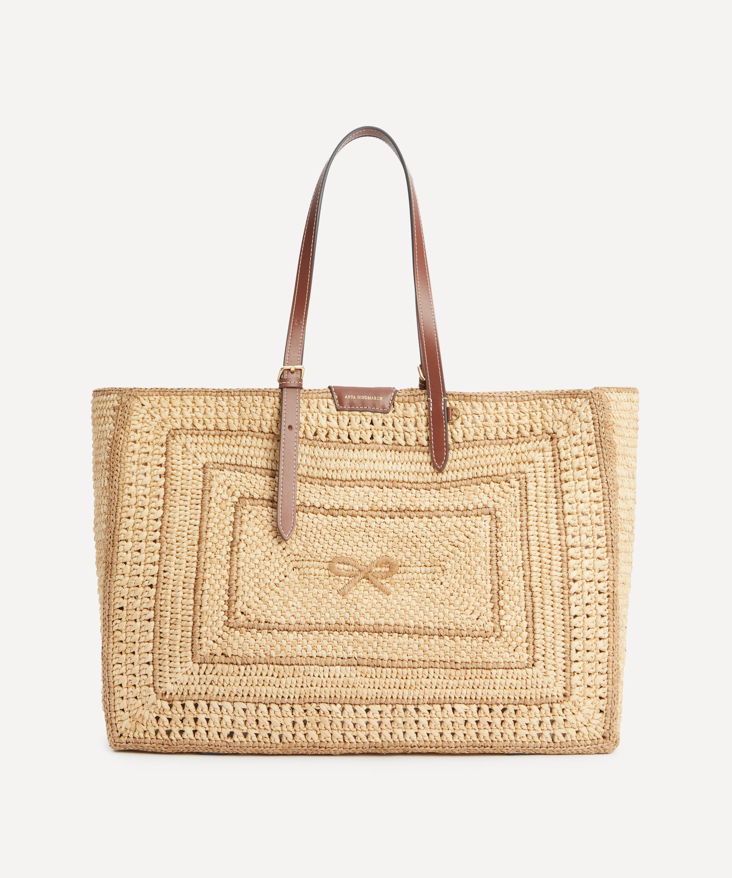 Anya Hindmarch - Raffia Bow Tote Bag