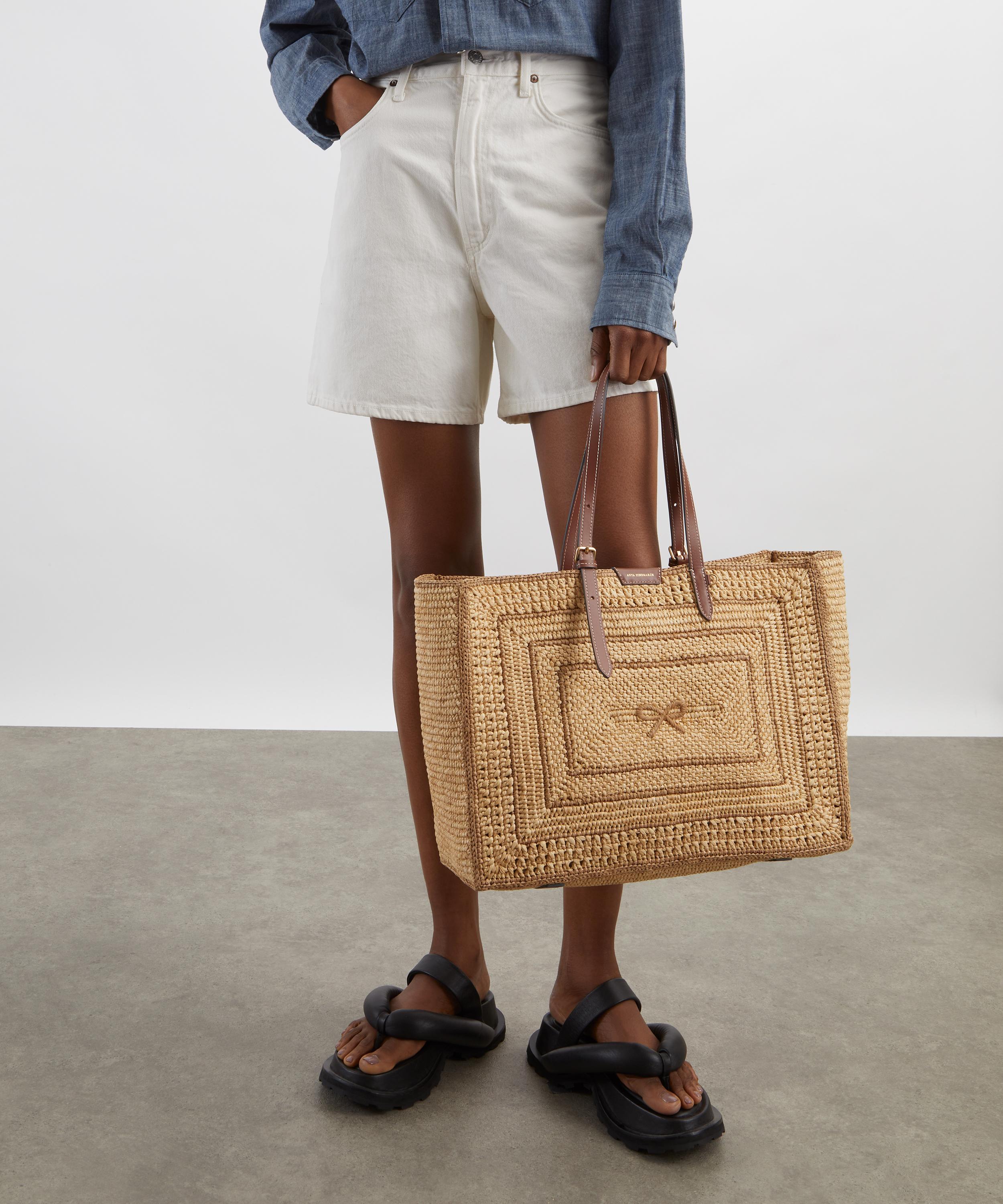 Anya Hindmarch - Raffia Bow Tote Bag image number 1