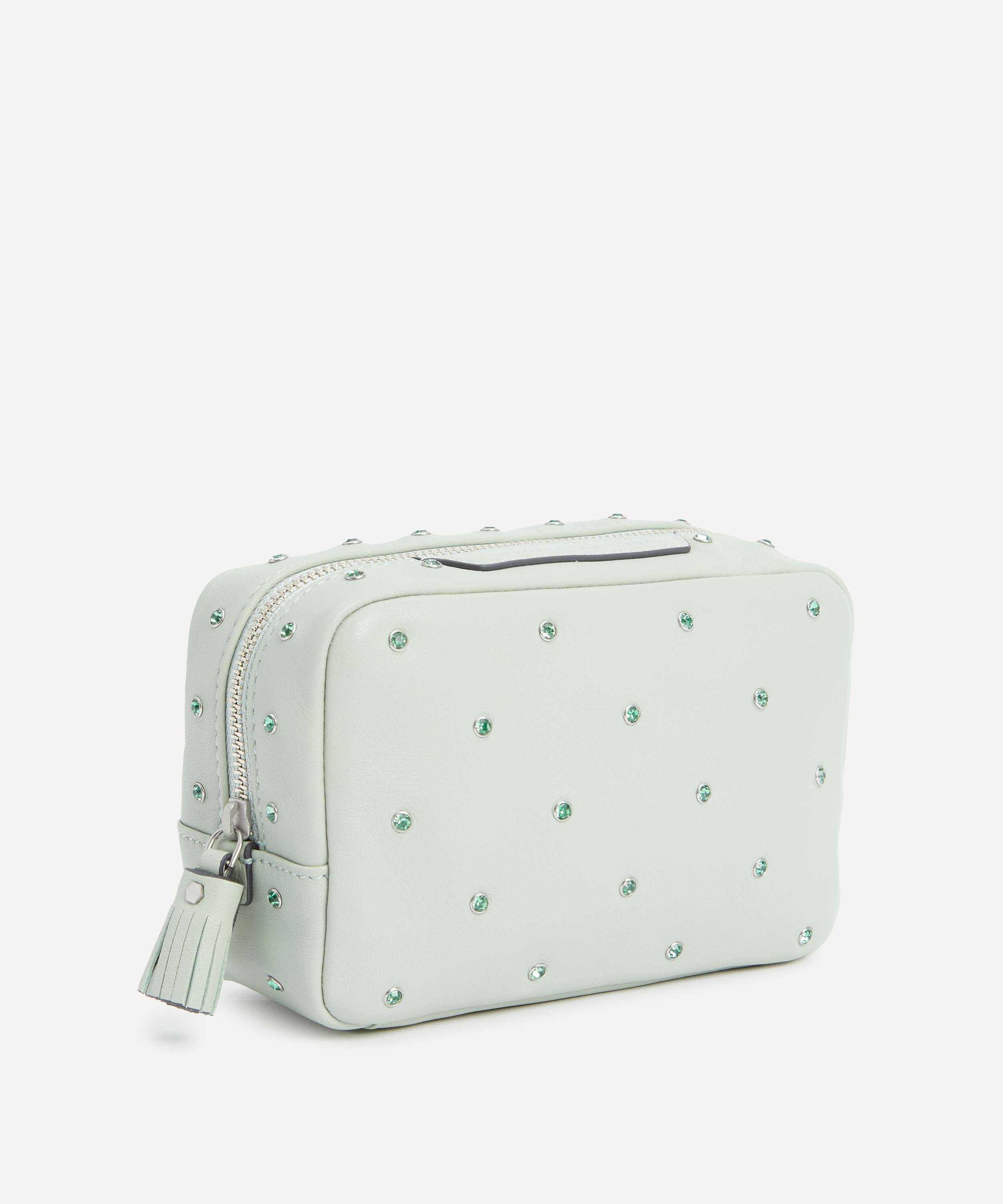 Anya Hindmarch - Green Crystal Embellished Important Things Pouch image number 1