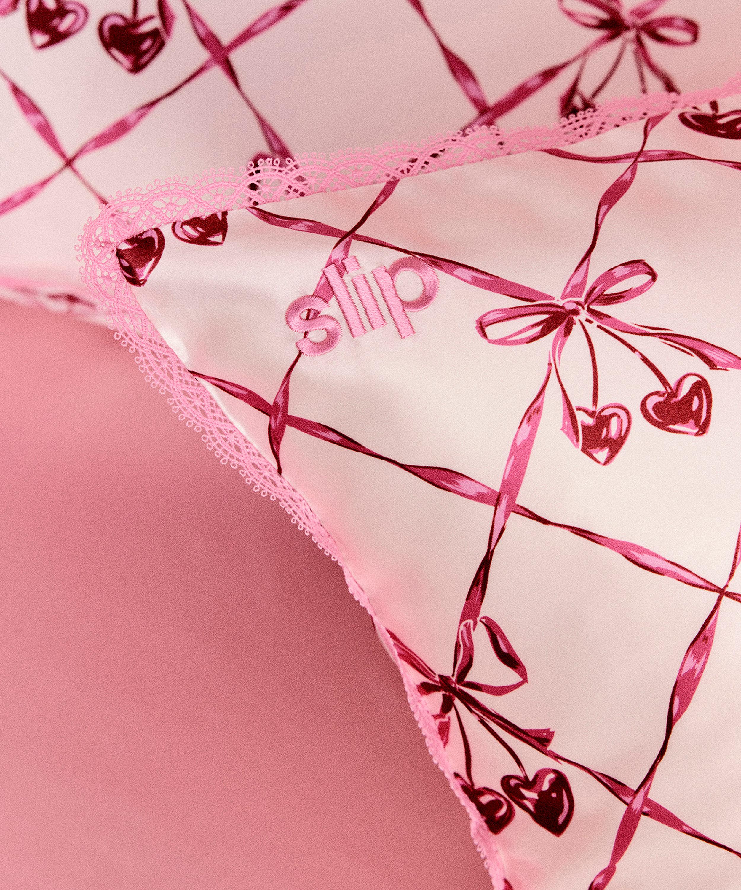 Slip - Sweet Cherry Pillowcase Set image number 3