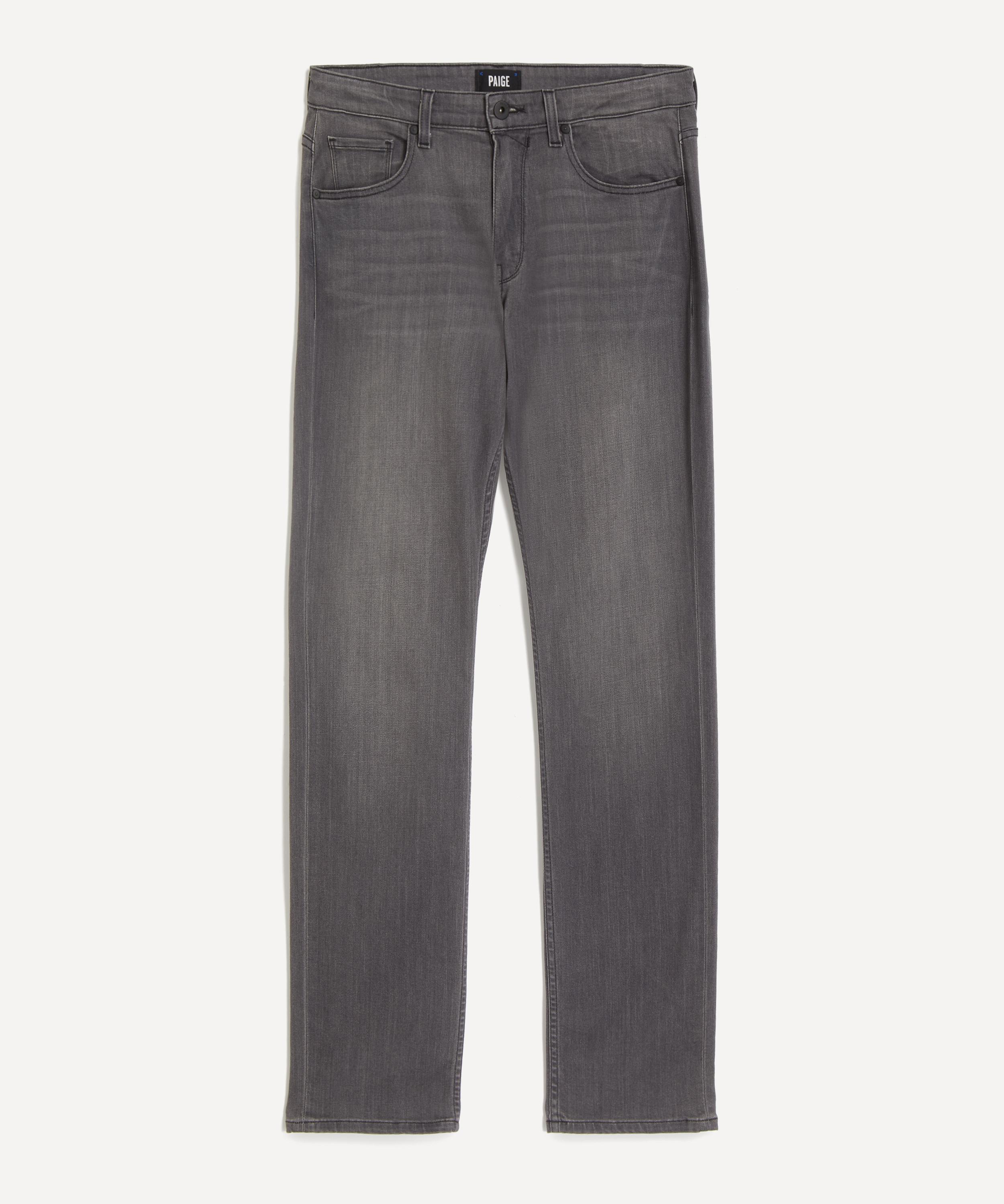 Paige - Federal Slim-Straight Jeans in Walter Noir