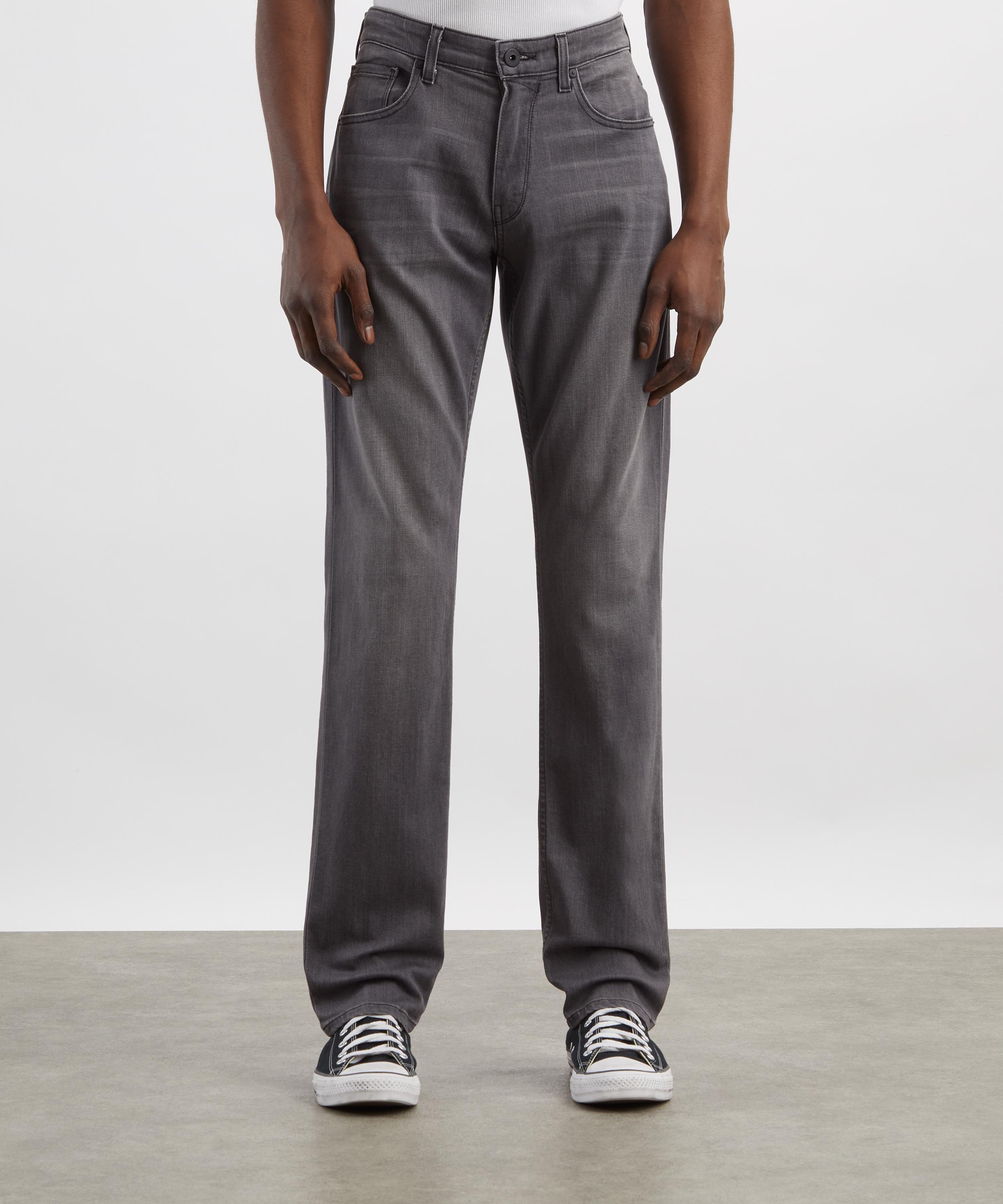 Paige - Federal Slim-Straight Jeans in Walter Noir image number 2