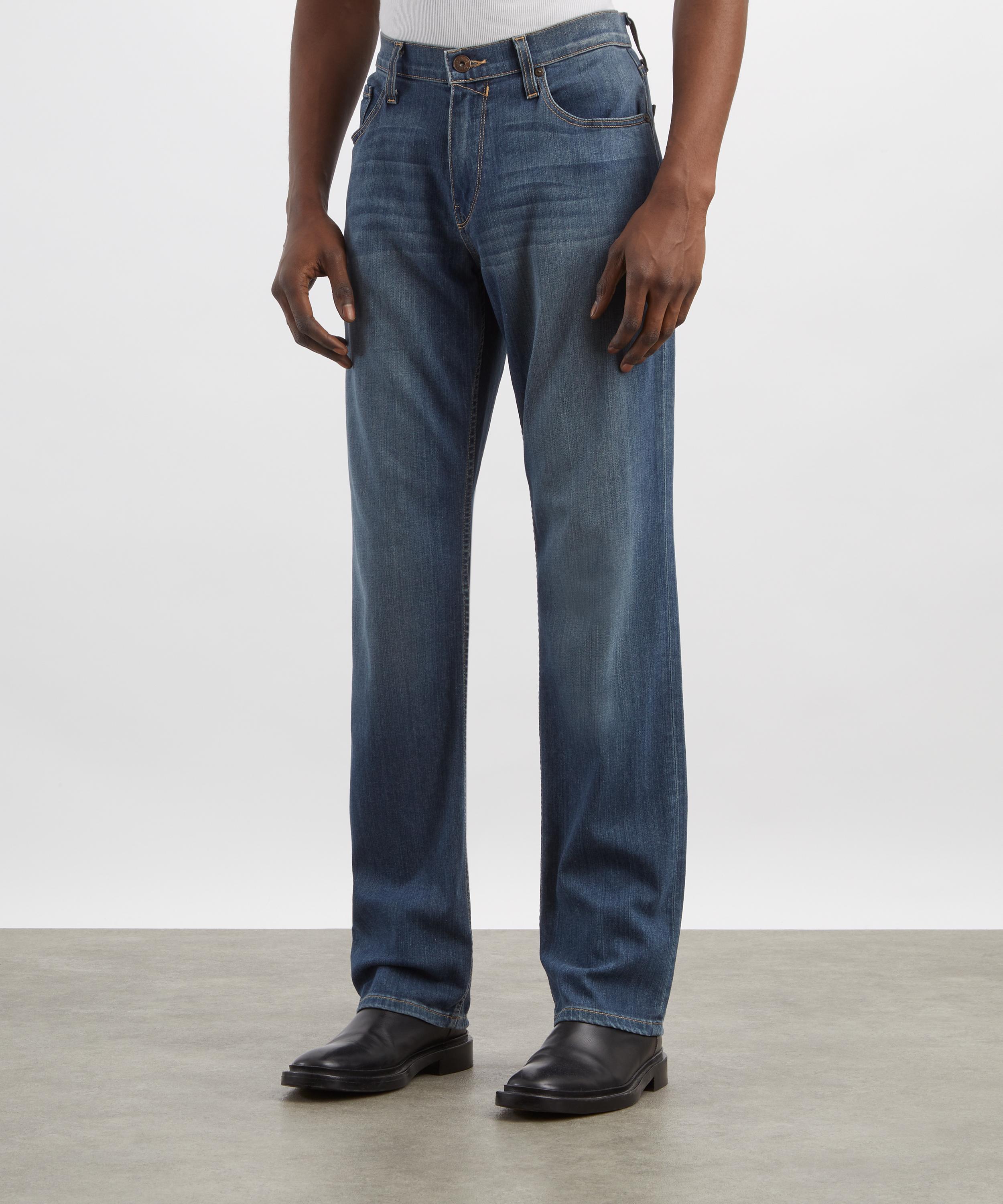 Paige - Normandie Straight Jeans in Birch image number 2