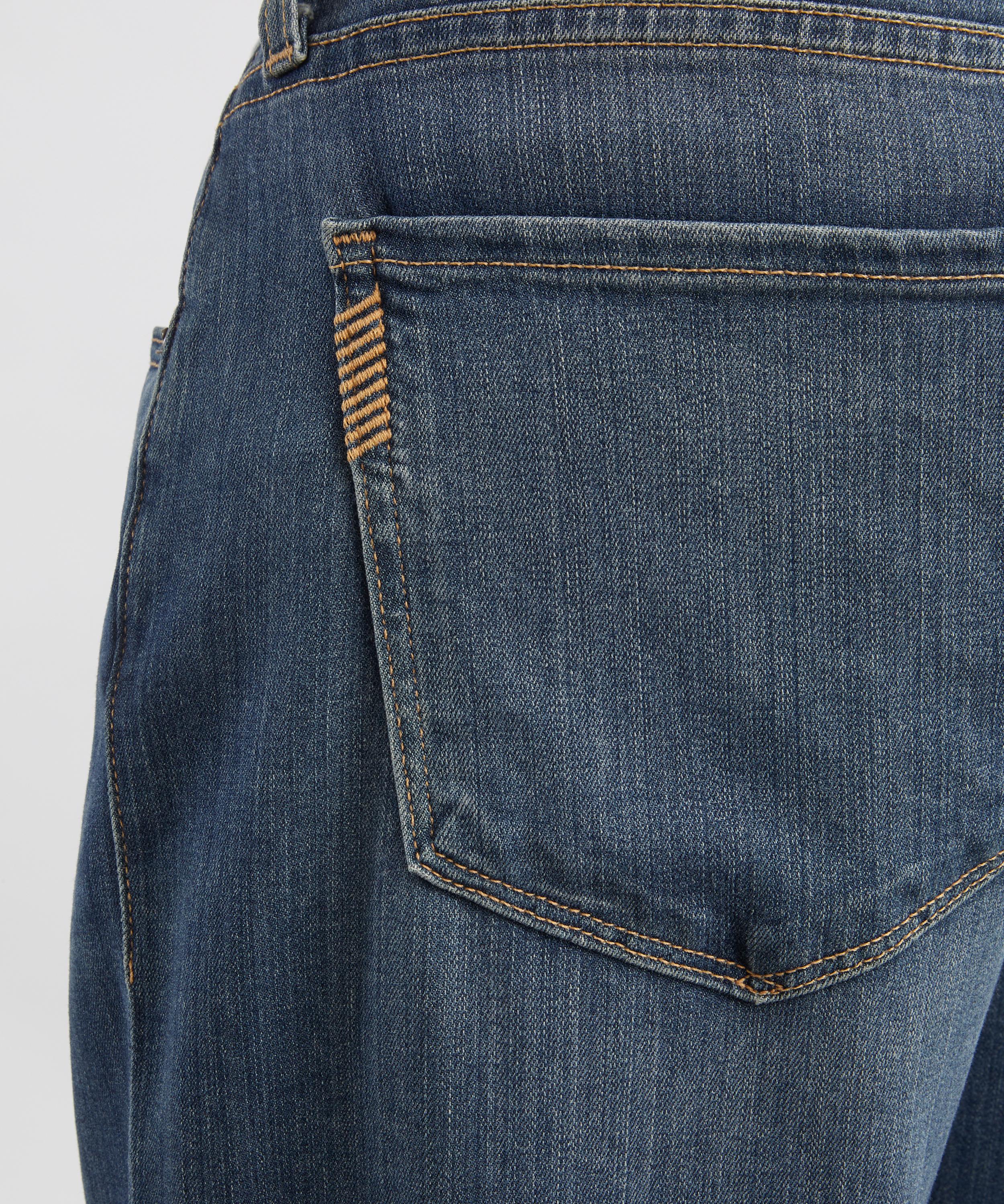 Paige - Normandie Straight Jeans in Birch image number 4