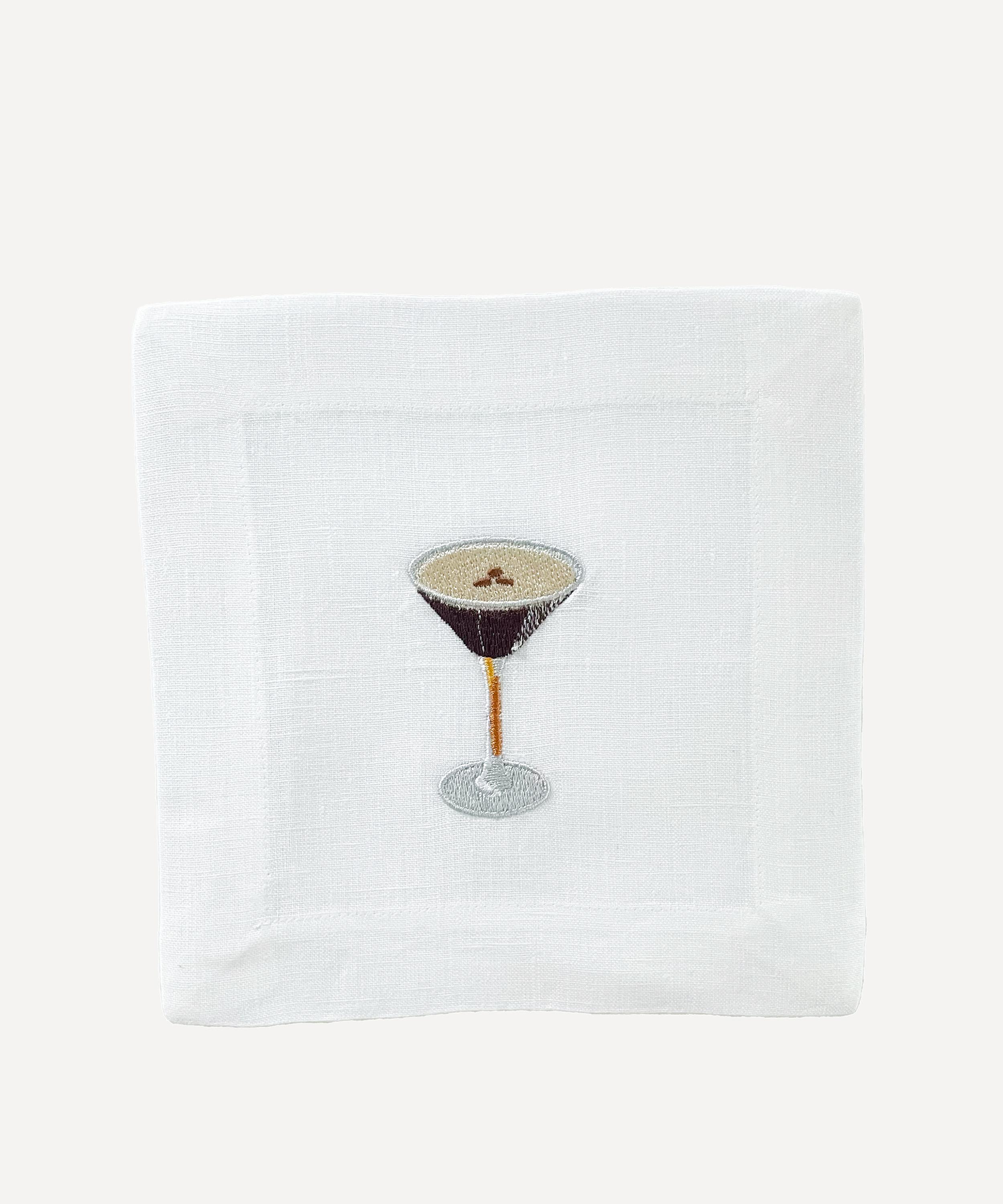 Lettermade - Espresso Martini Linen Cocktail Napkins Set of Four