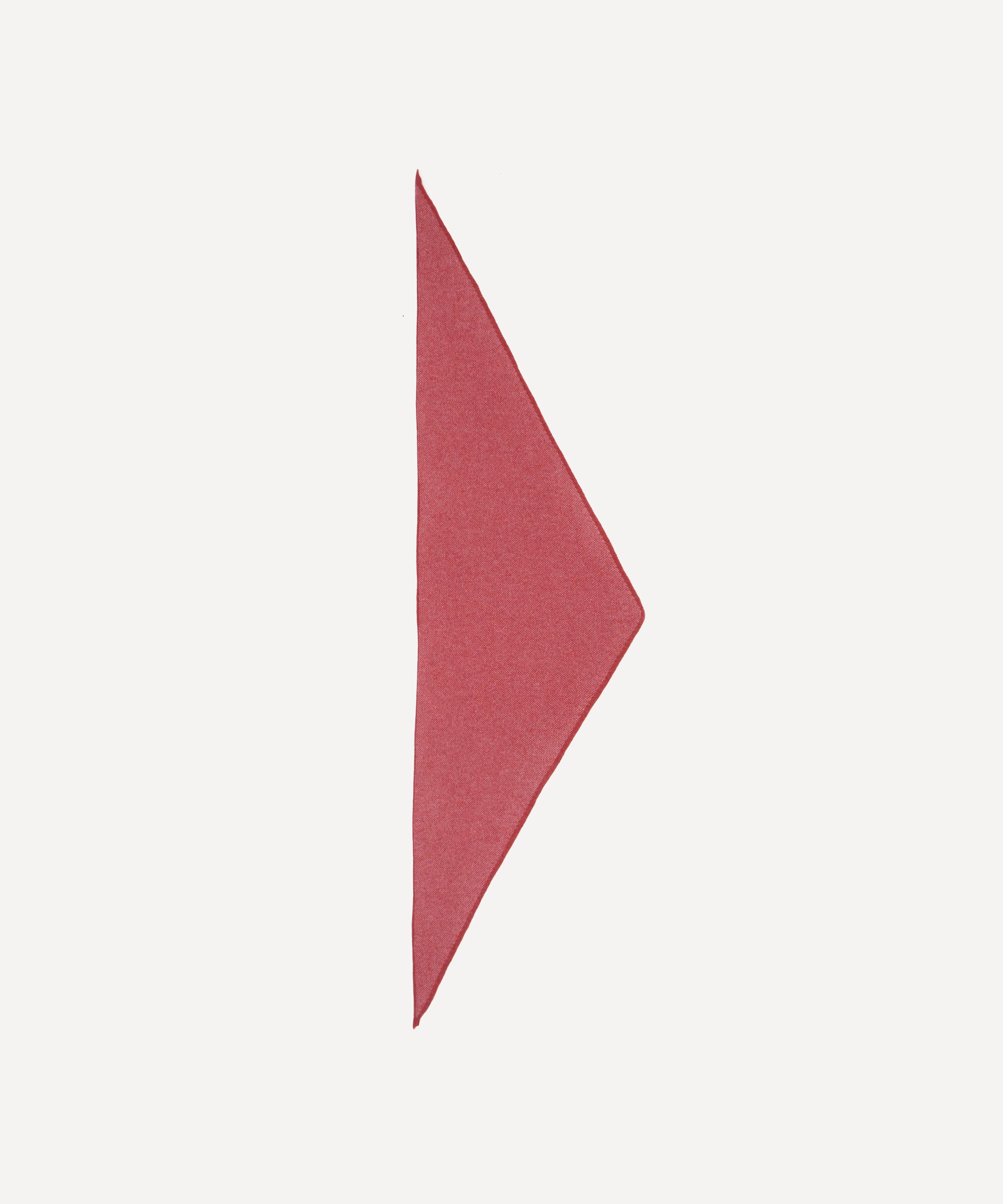 Quinton Chadwick - Triangle Pink Headscarf image number 1