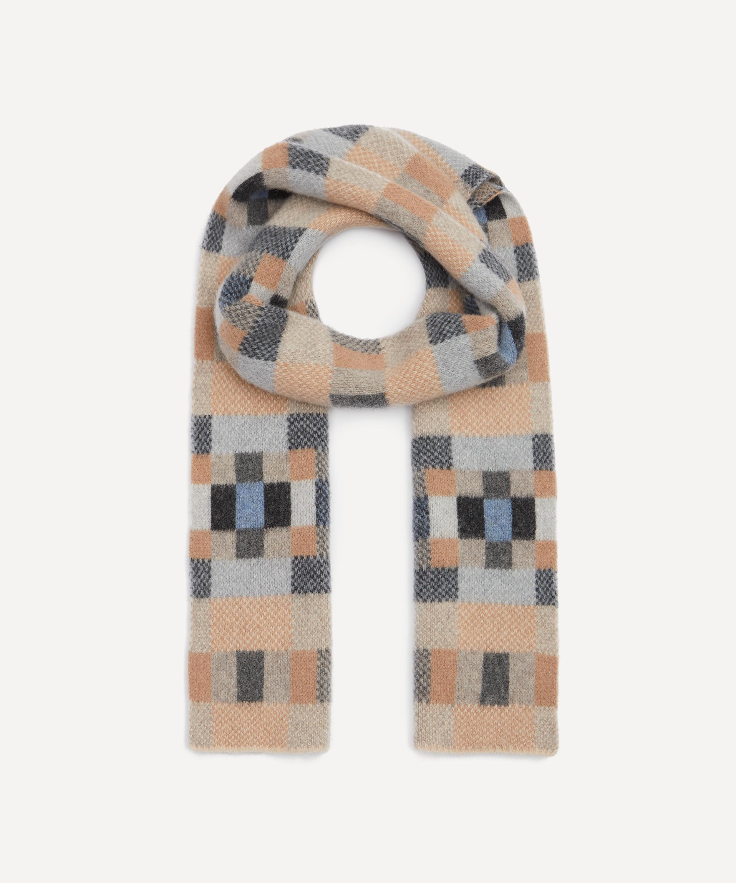 Quinton Chadwick - Brushed Block Fossil Scarf