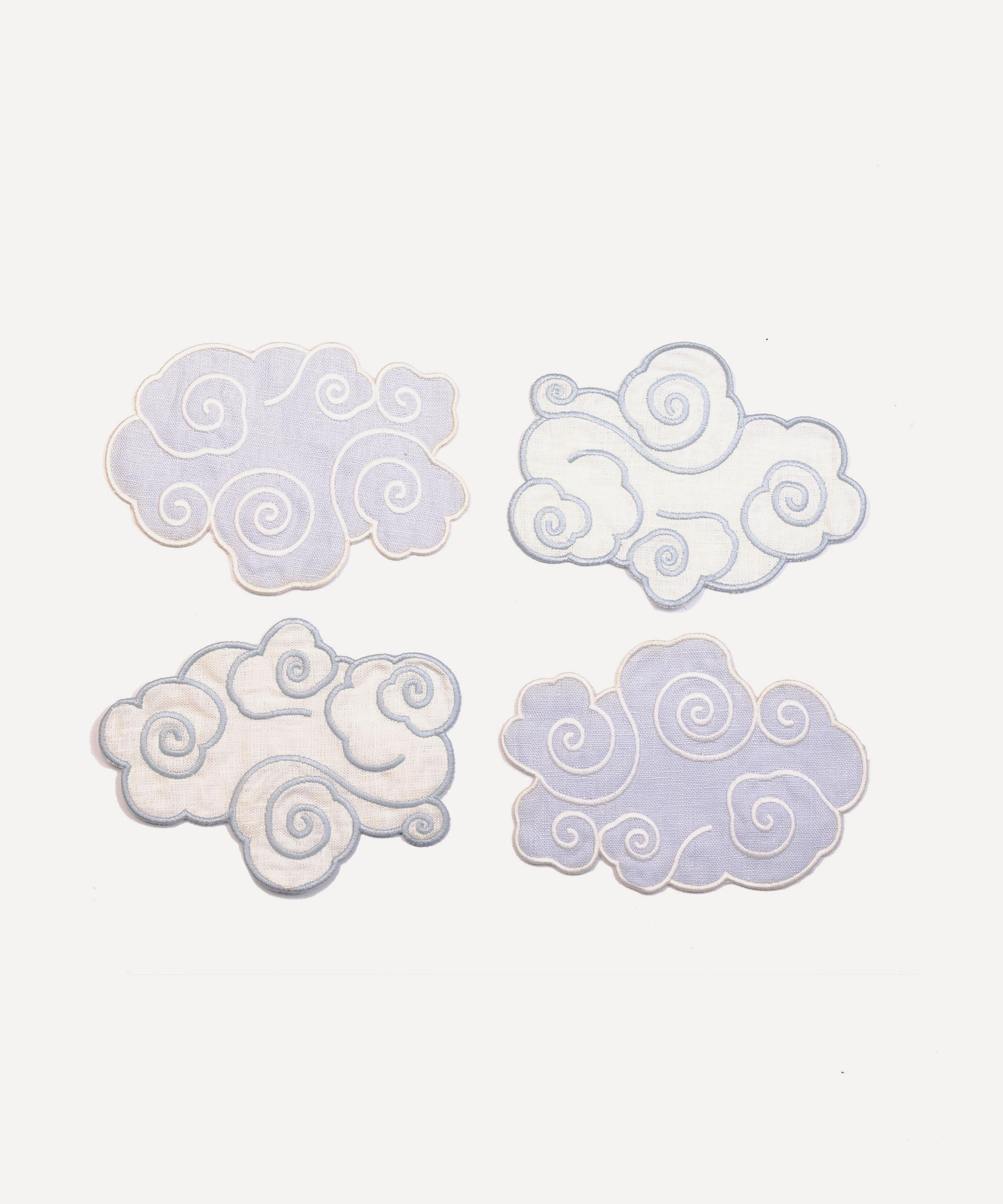 Piecework - Cloud Cocktail Napkins Set of 4