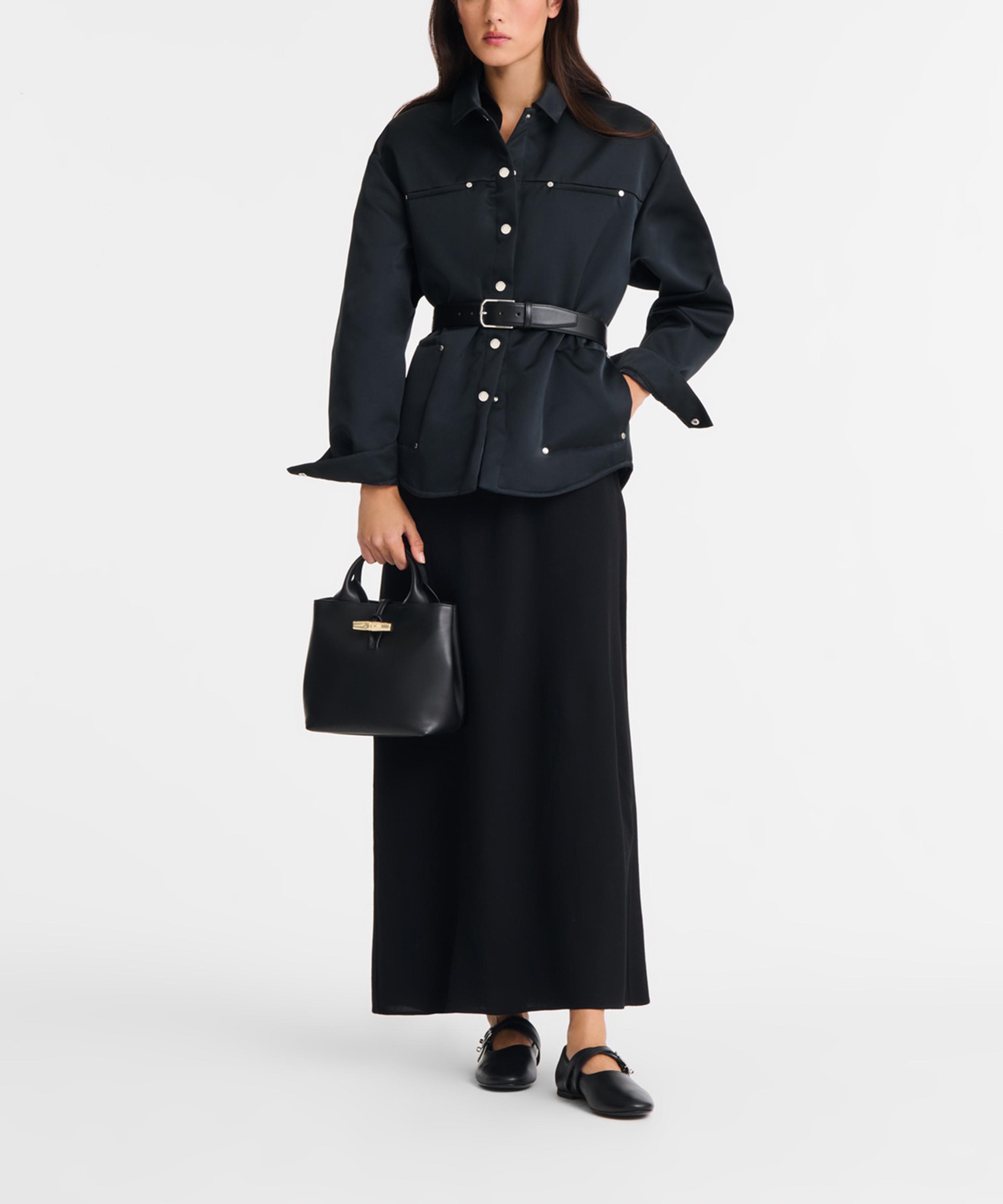 Longchamp - Small Le Roseau Sleek Top Handle Bag image number 1