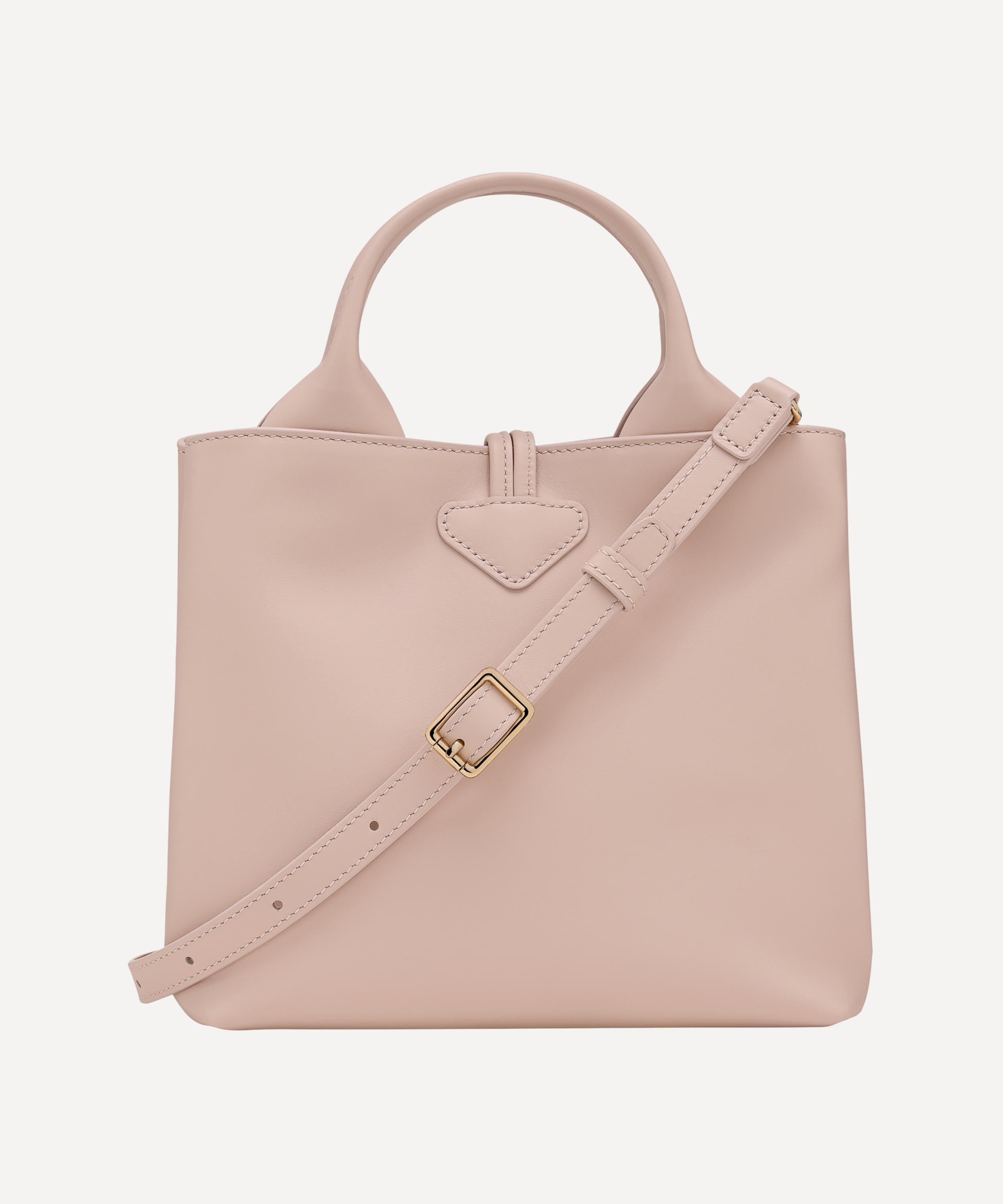Longchamp - Small Le Roseau Sleek Top Handle Bag image number 3