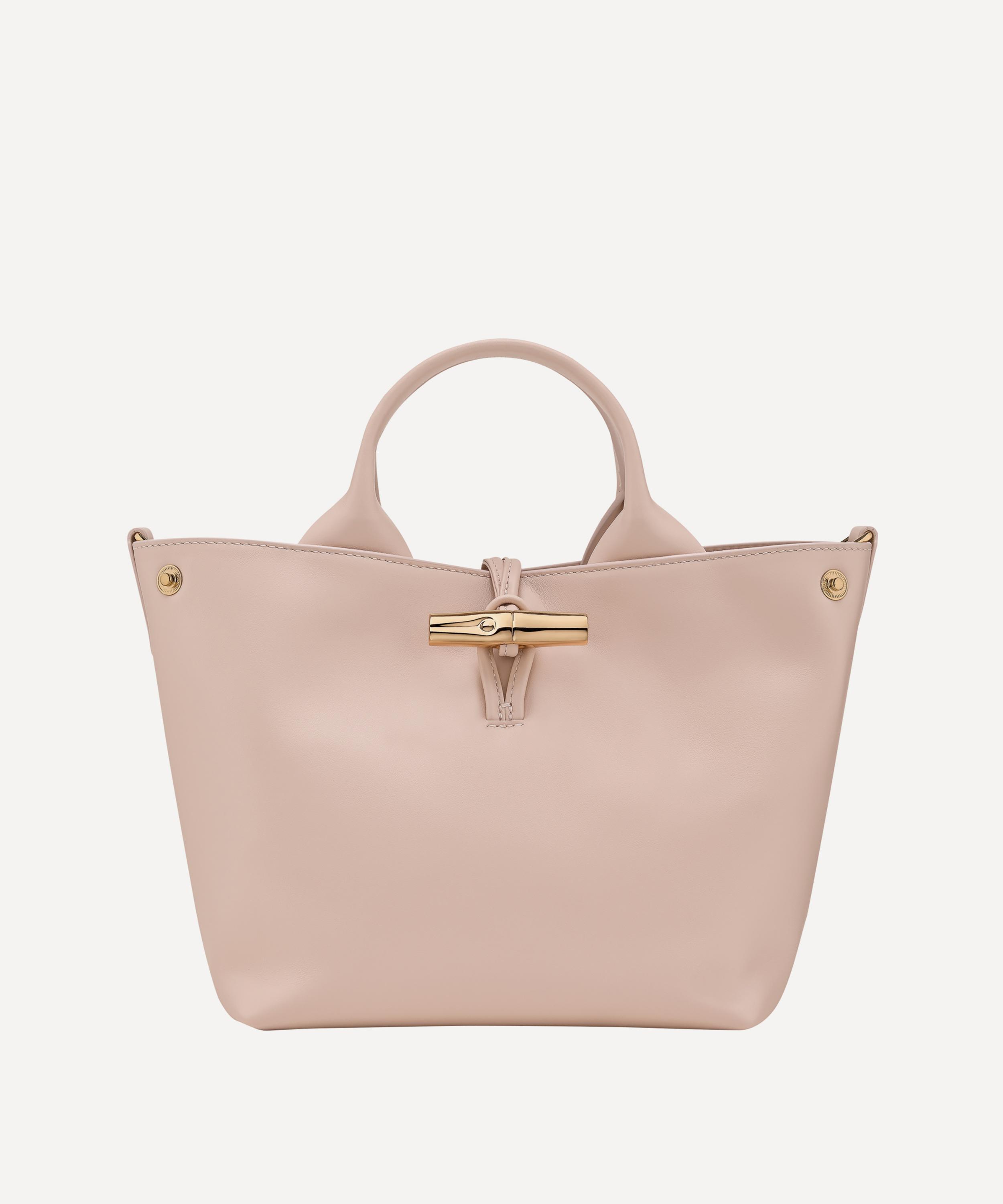 Longchamp - Small Le Roseau Sleek Top Handle Bag image number 4