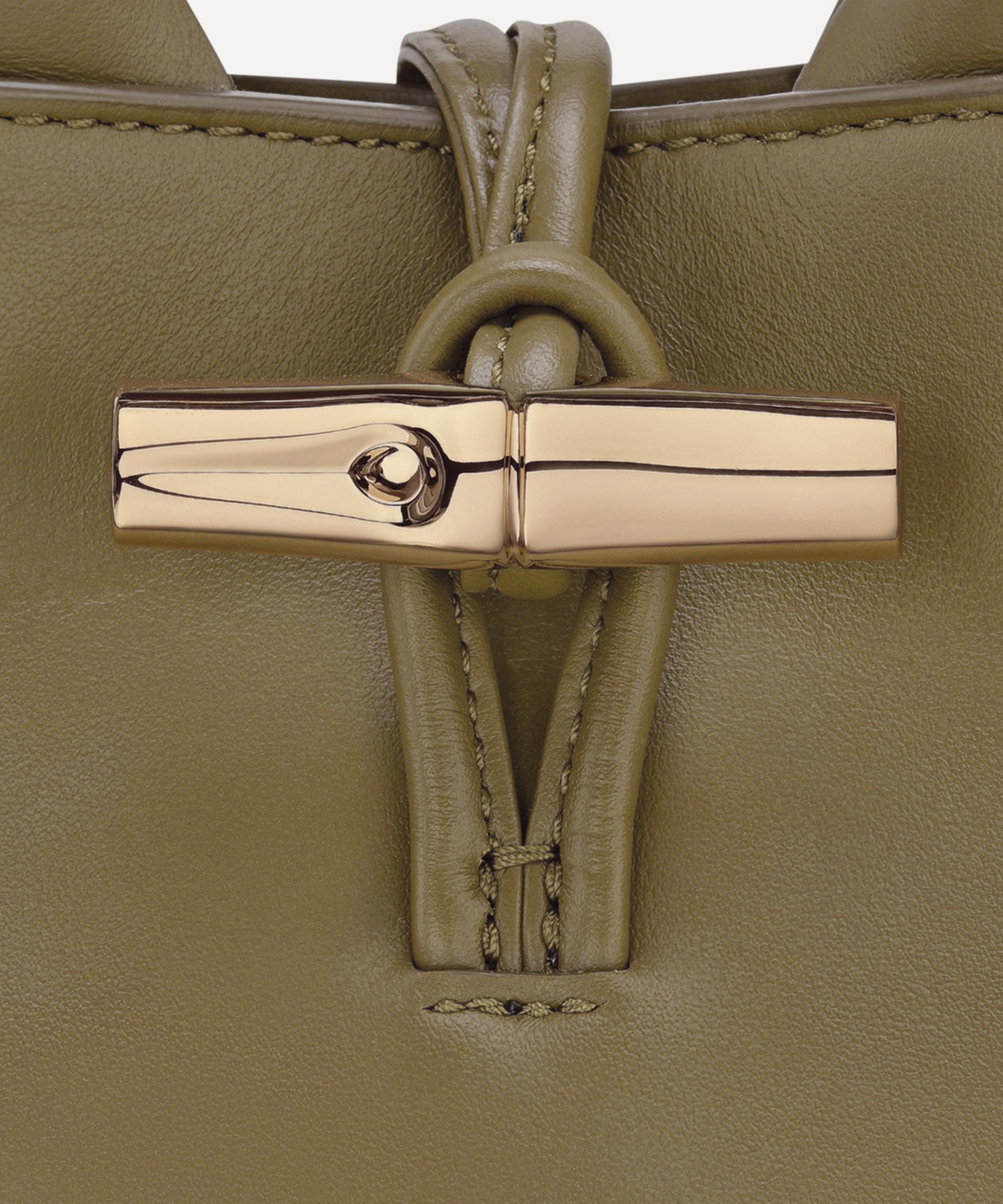 Longchamp - Extra-Small Le Roseau Sleek Top Handle Bag image number 6