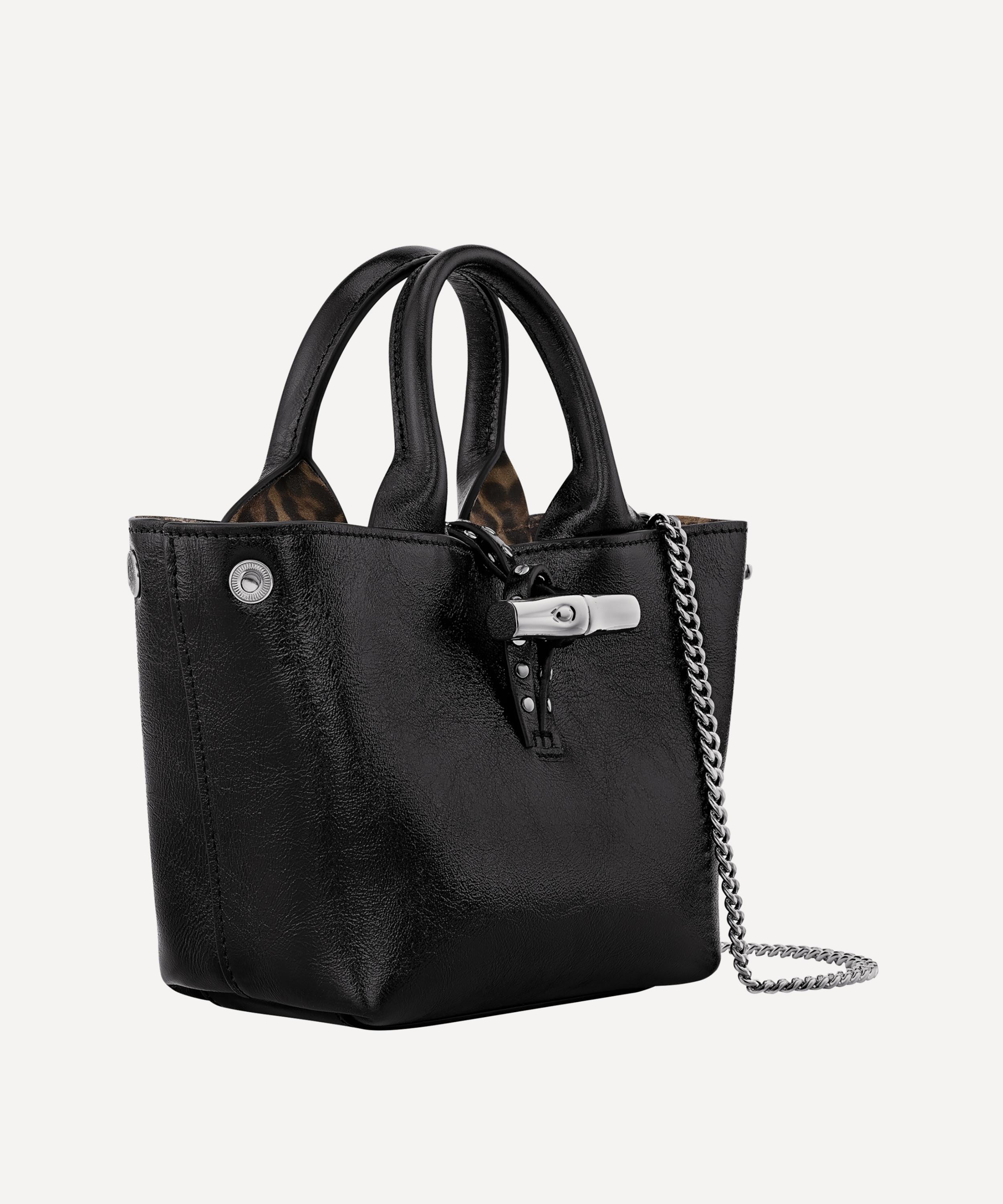 Longchamp - Extra-Small Le Roseau Rock Top Handle Bag image number 2