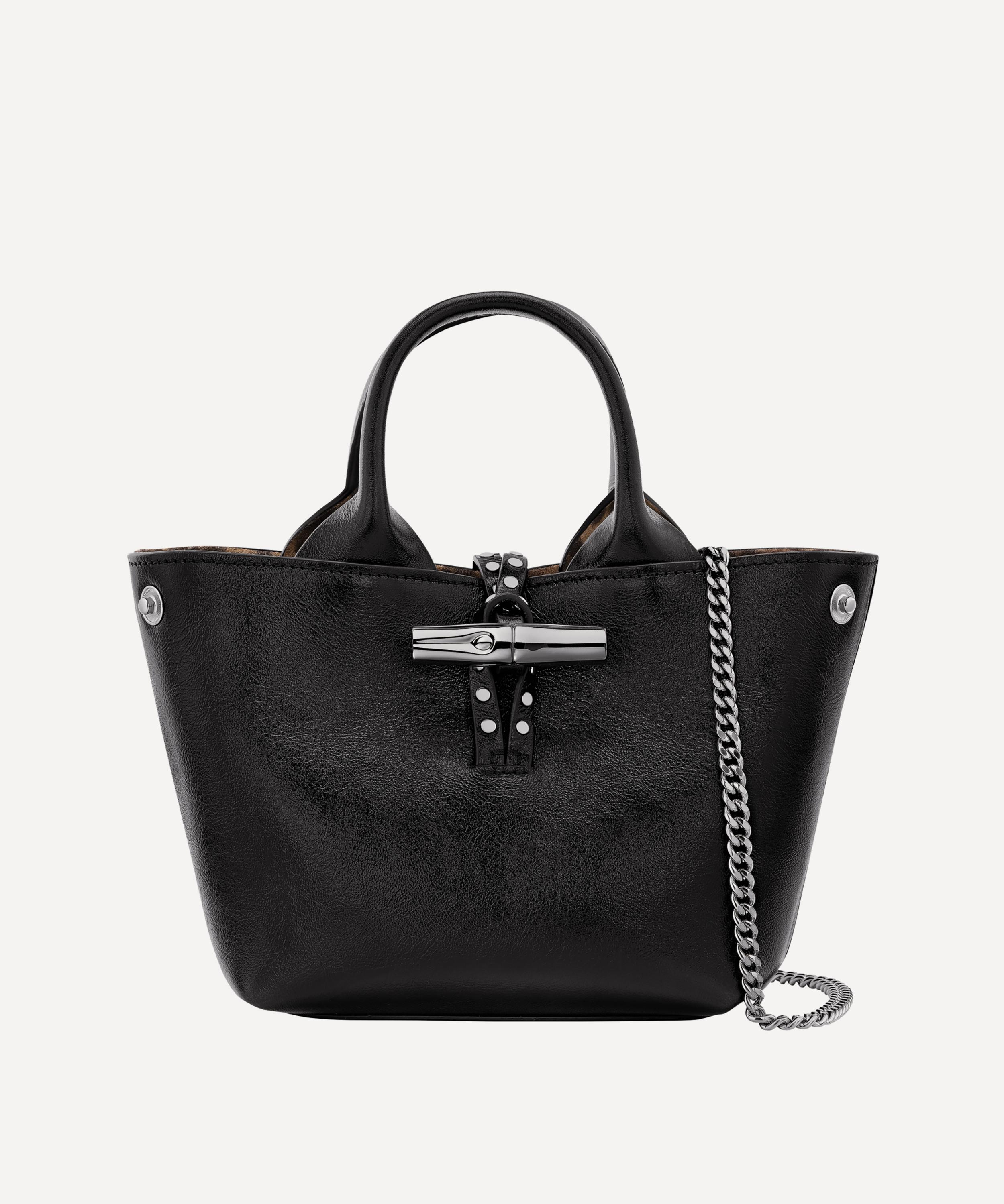 Longchamp - Extra-Small Le Roseau Rock Top Handle Bag image number 4