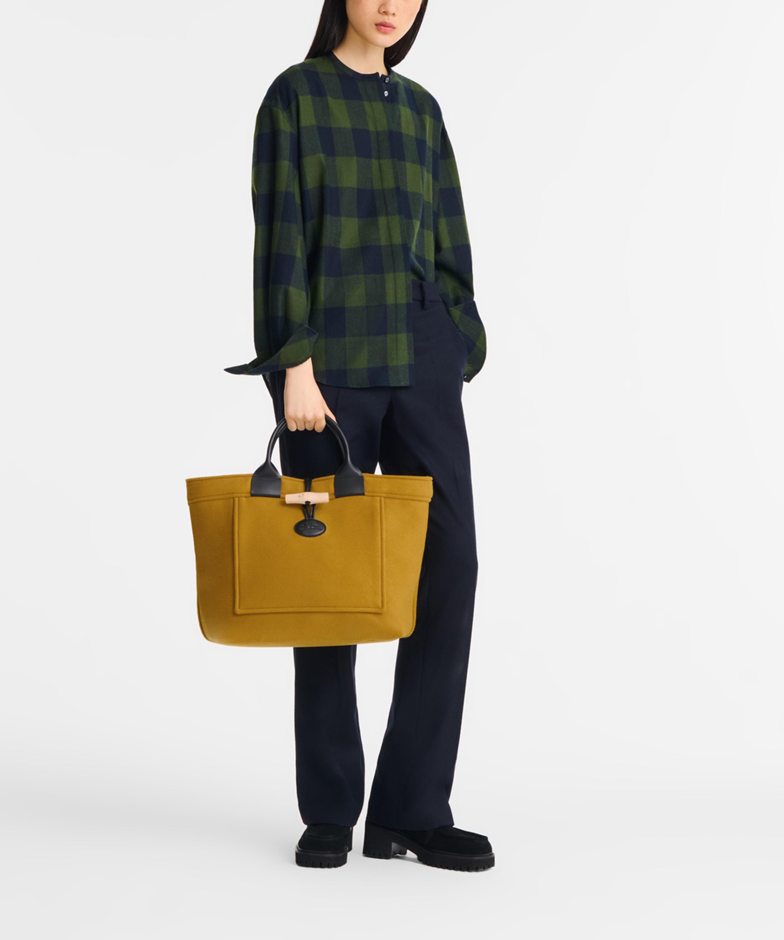 Longchamp - Le Roseau Toile Duffle Coat Tote Bag image number 1