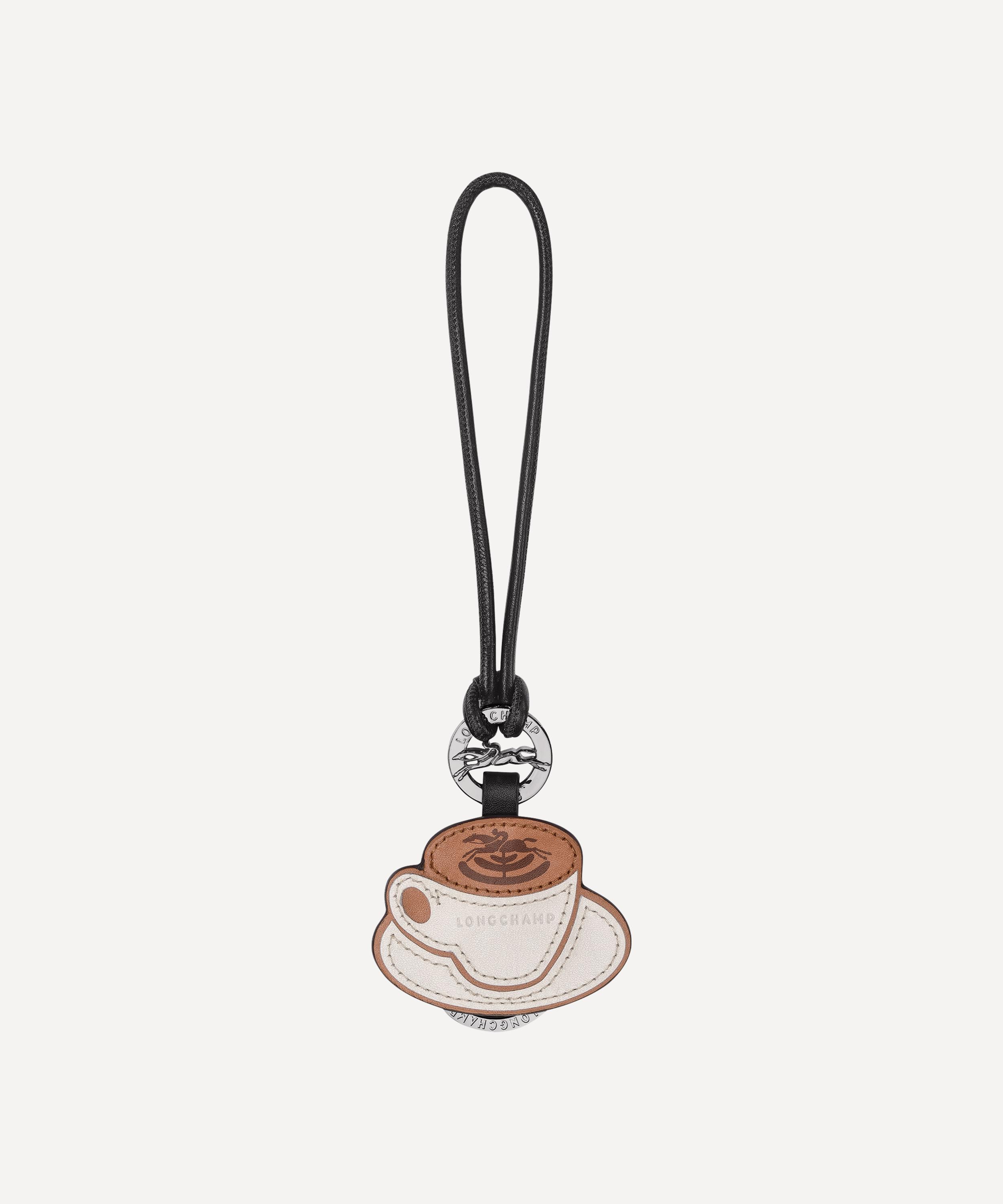Longchamp - Coffee Keyring image number 0