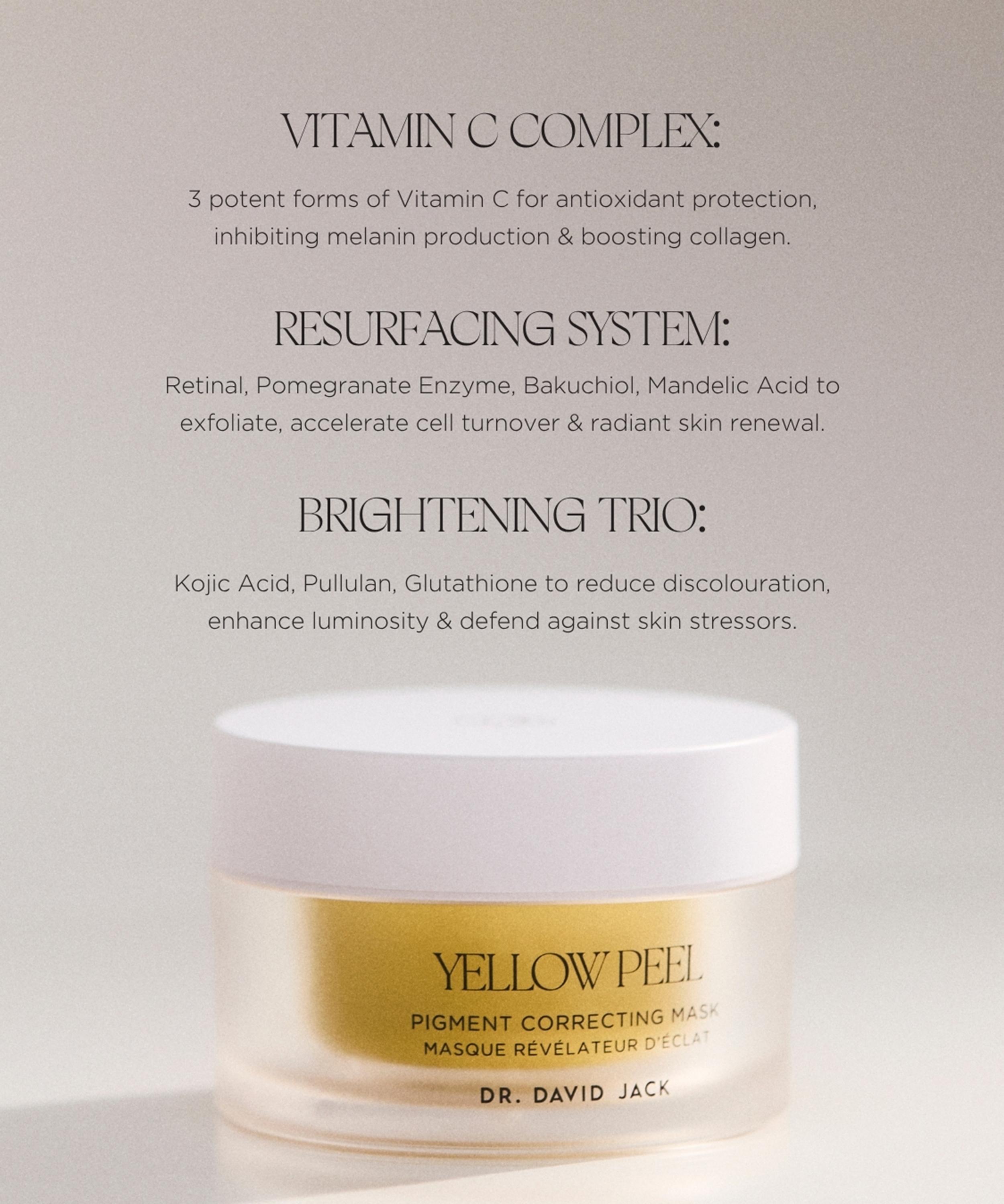 Dr. David Jack - Yellow Peel Pigment Correcting Mask Refill image number 3