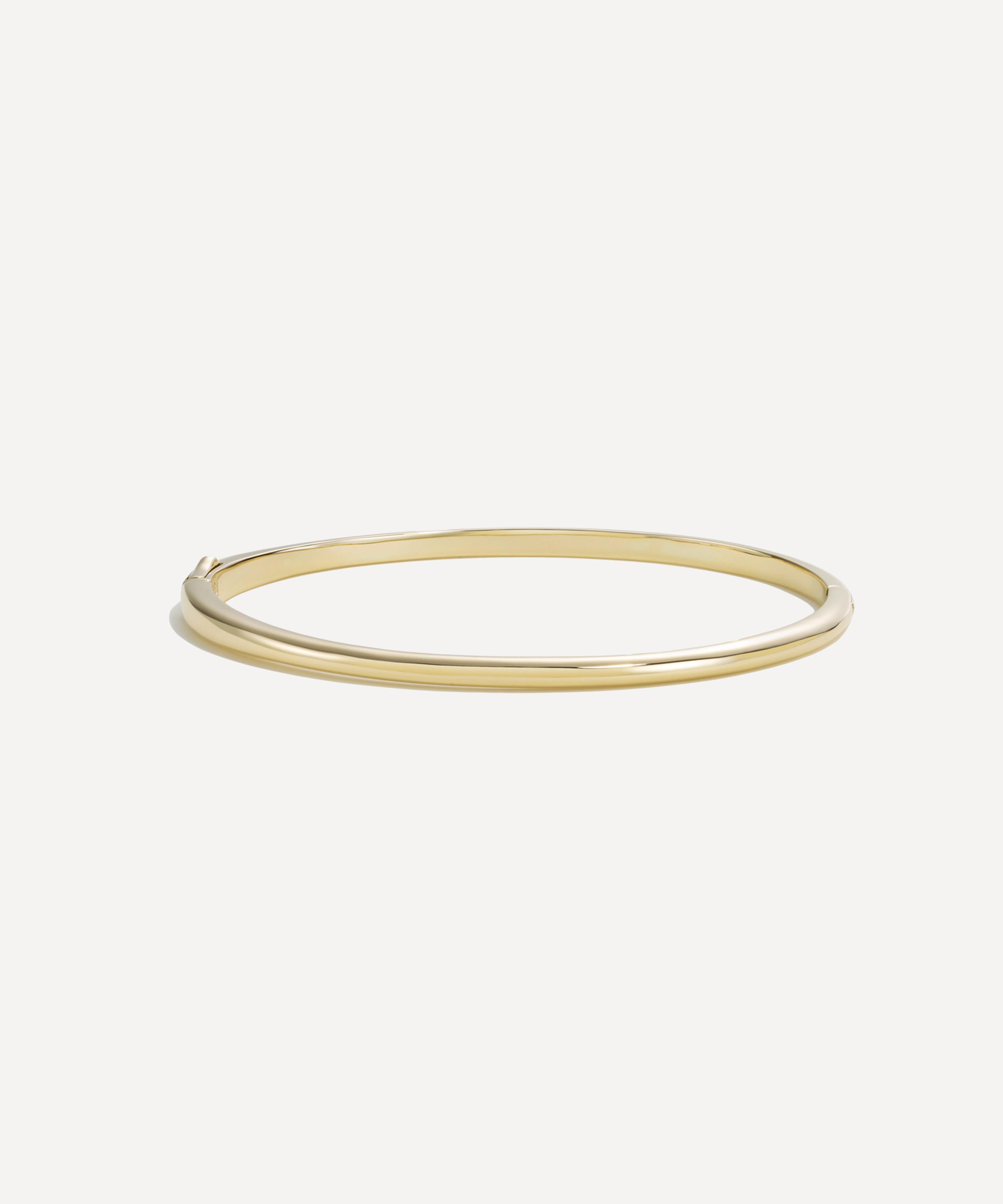 By Pariah - 14ct Gold Classic Bangle Bracelet
