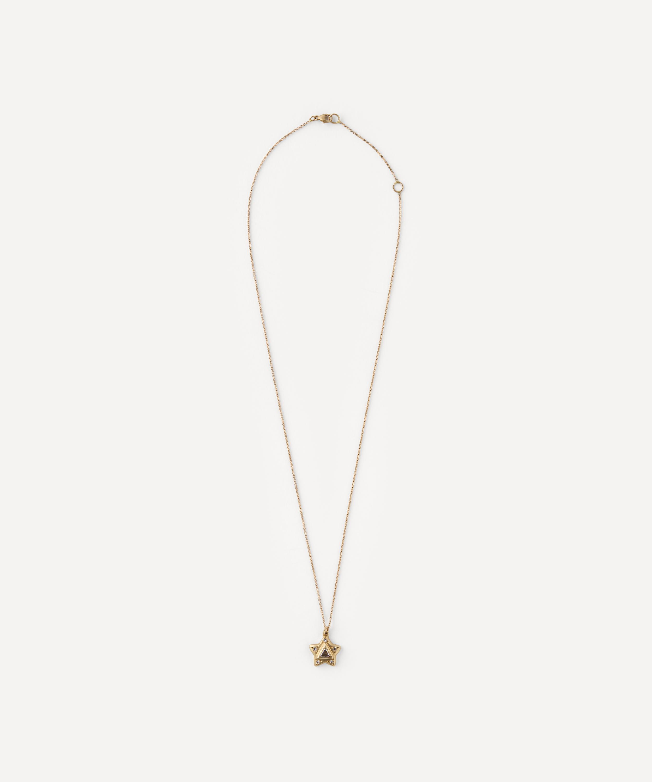 Brooke Gregson - 14ct Gold Diamond Star Necklace