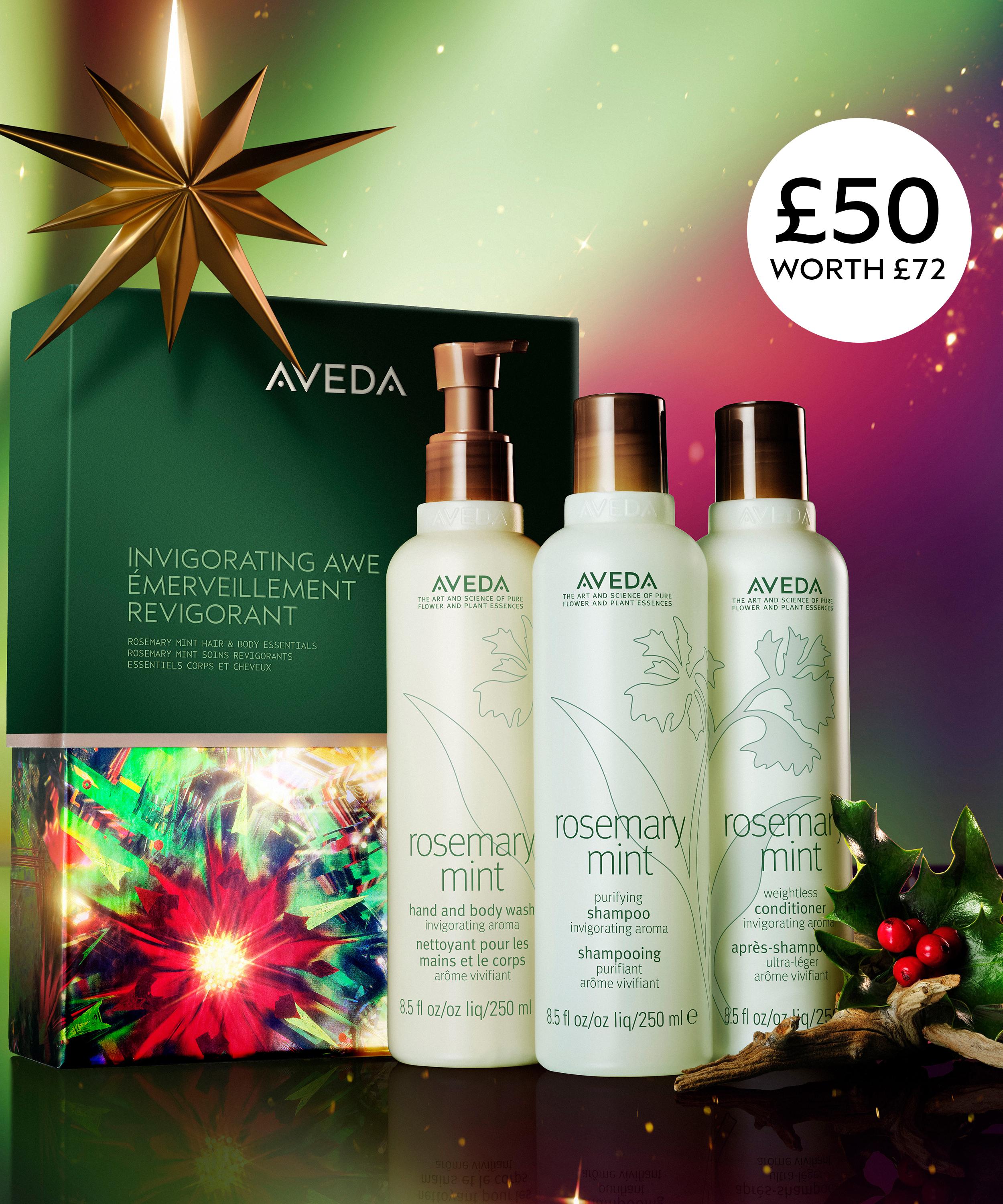 Aveda - Invigorating Awe Rosemary Mint Hair and Body Essentials image number 1