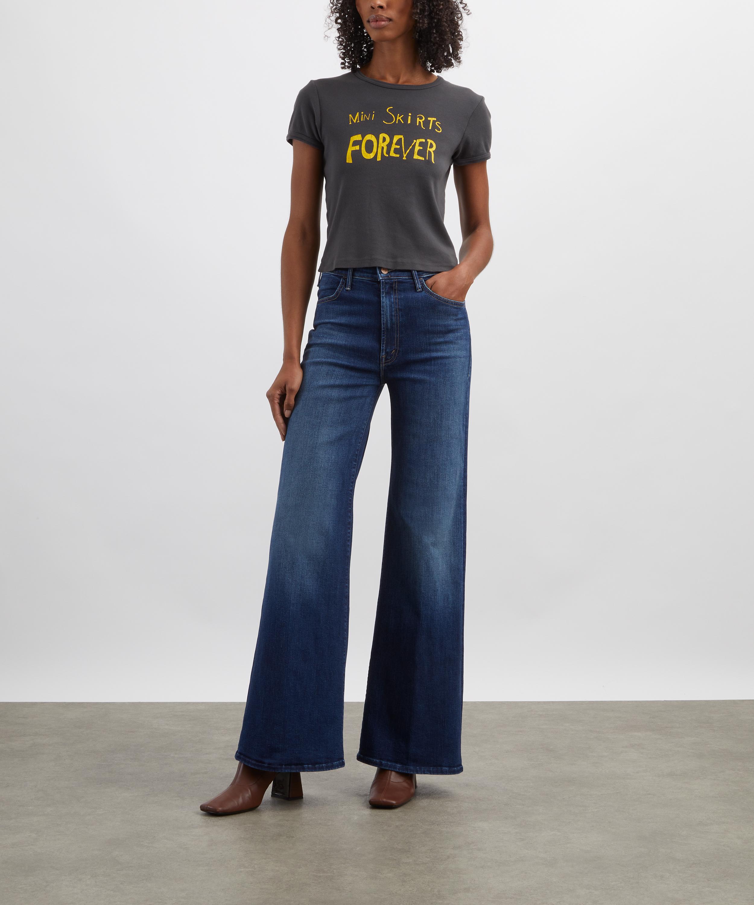 Mother - The Hustler Roller Sneak Flared Jeans image number 1