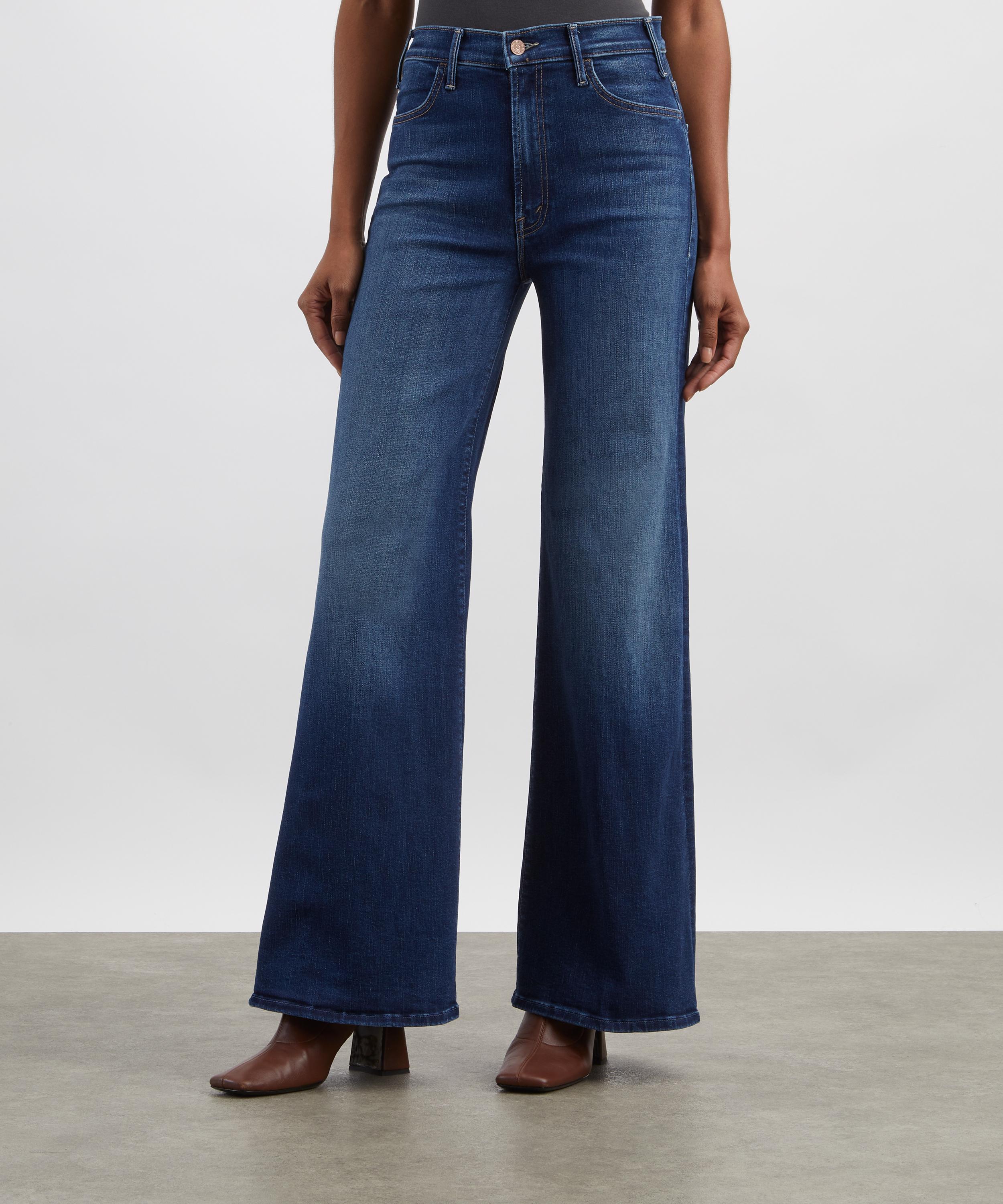 Mother - The Hustler Roller Sneak Flared Jeans image number 2