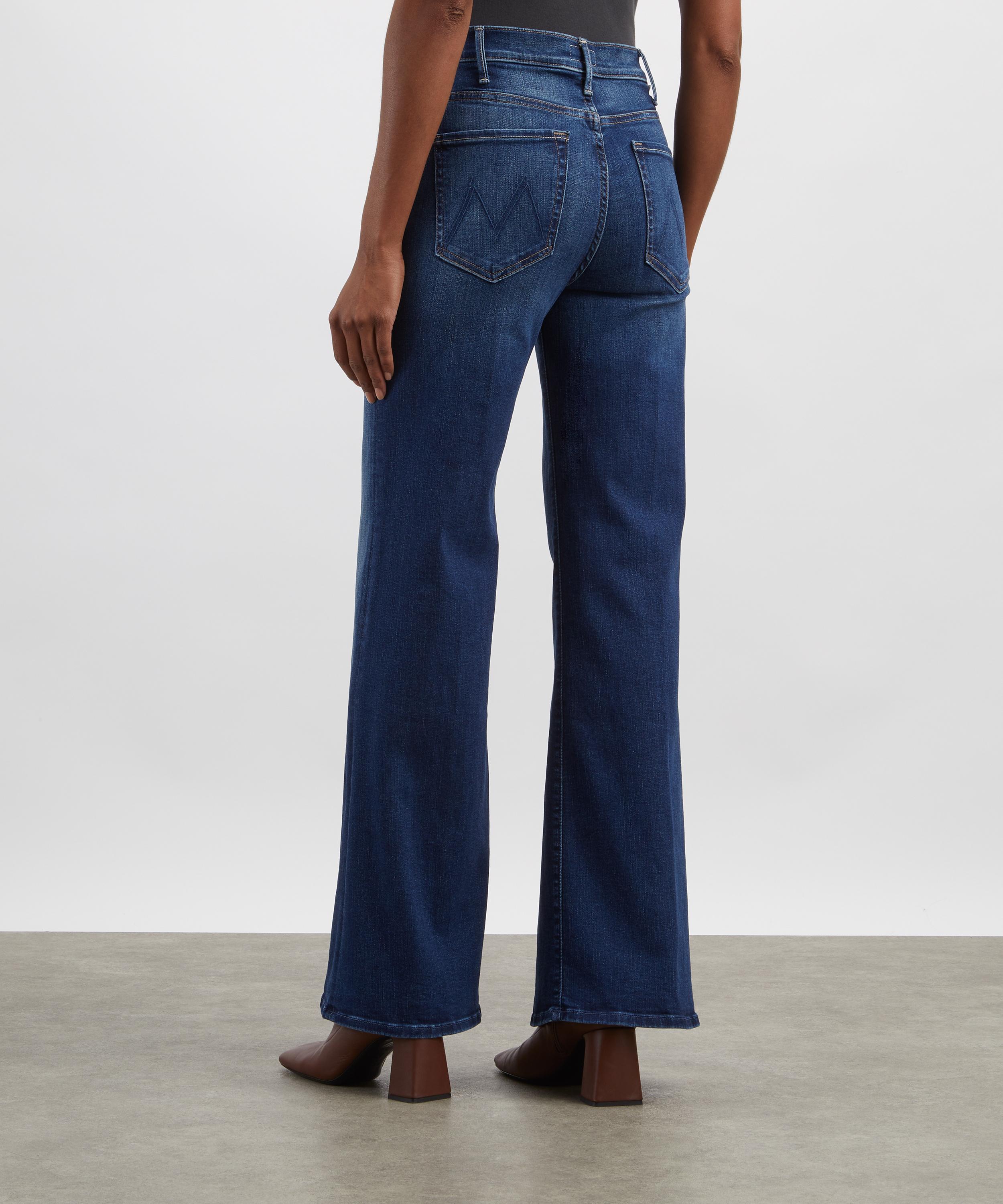 Mother - The Hustler Roller Sneak Flared Jeans image number 3