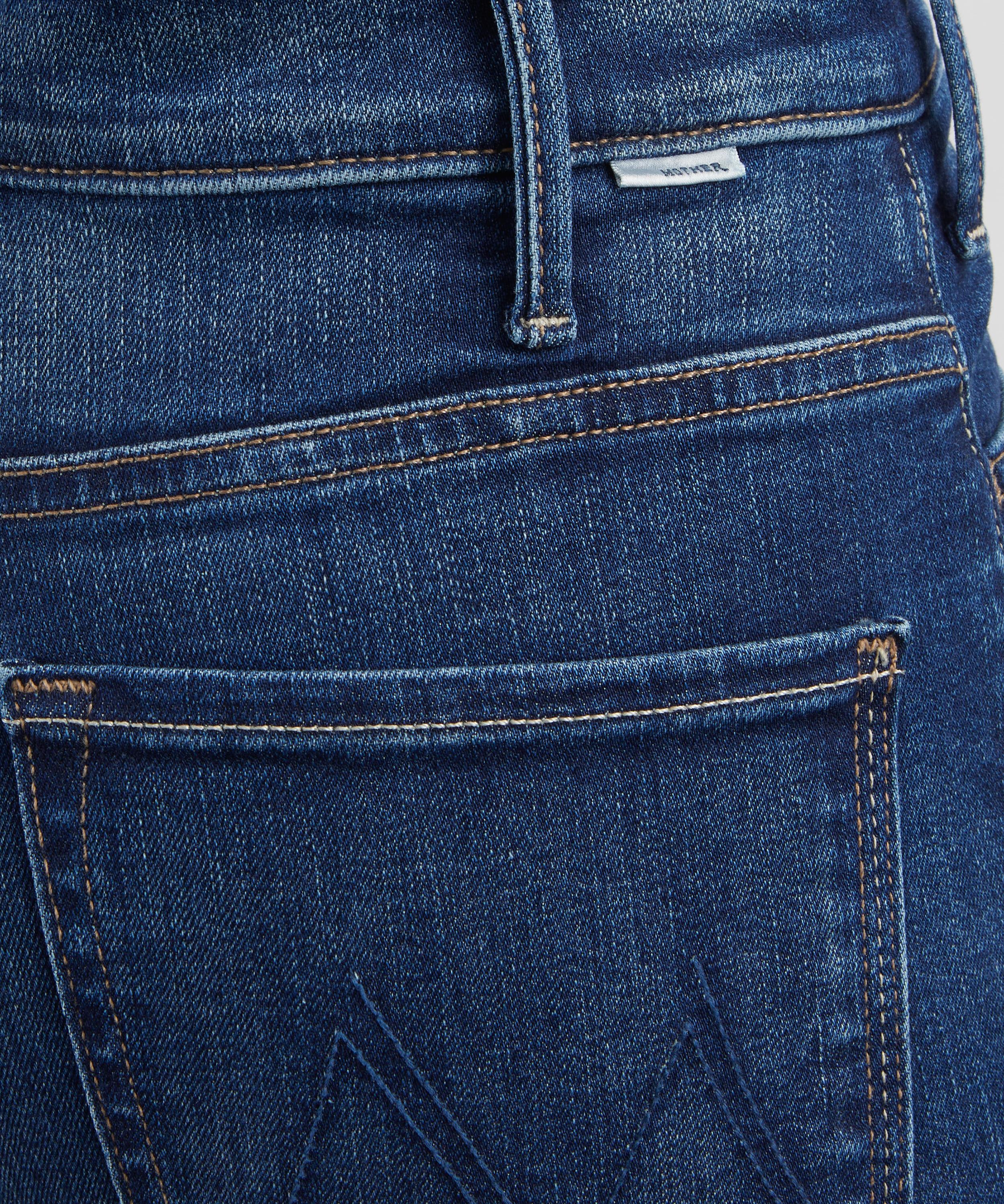 Mother - The Hustler Roller Sneak Flared Jeans image number 4