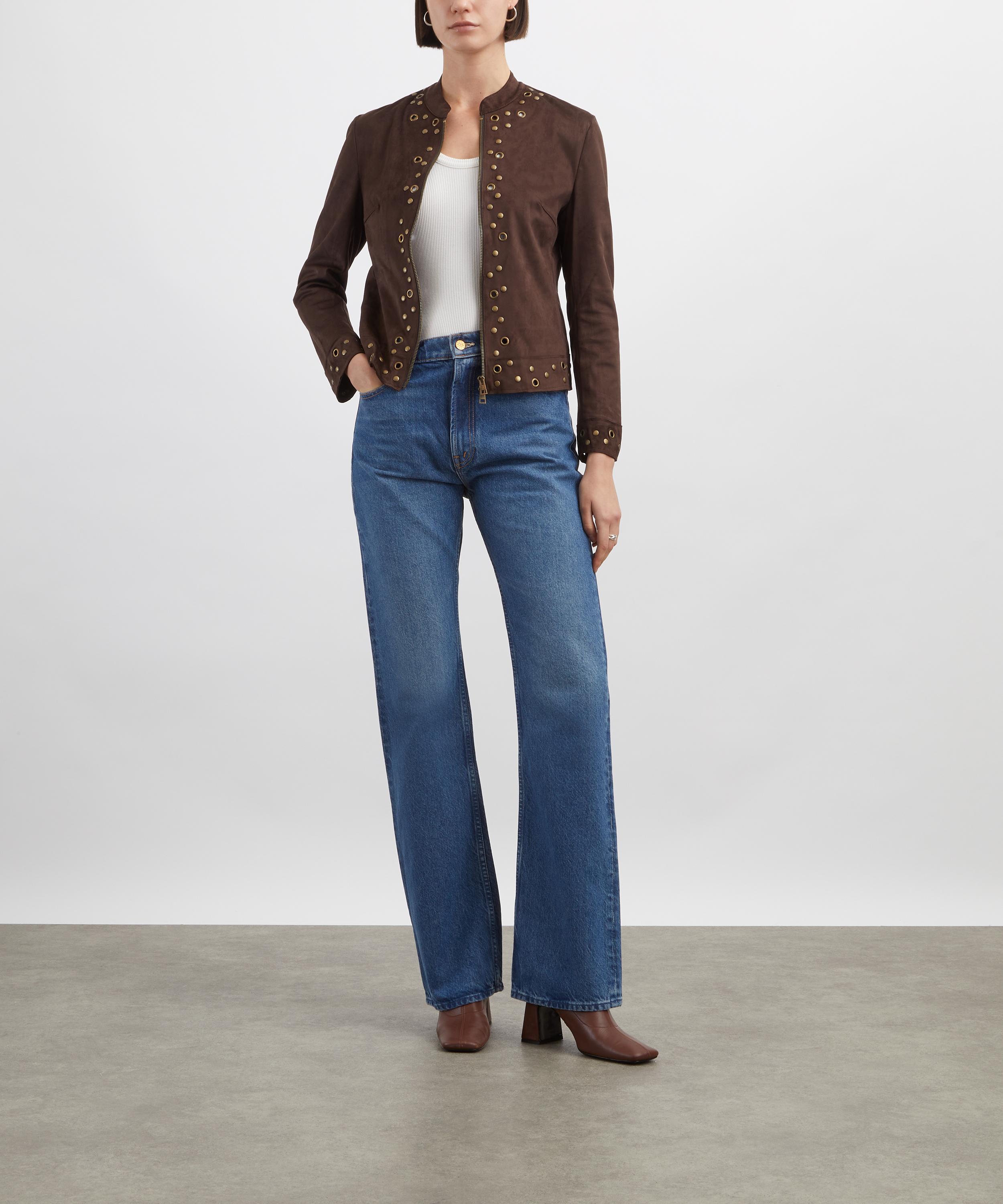 Mother - SNACKS Mixer Heel Loose-Leg Jeans image number 1