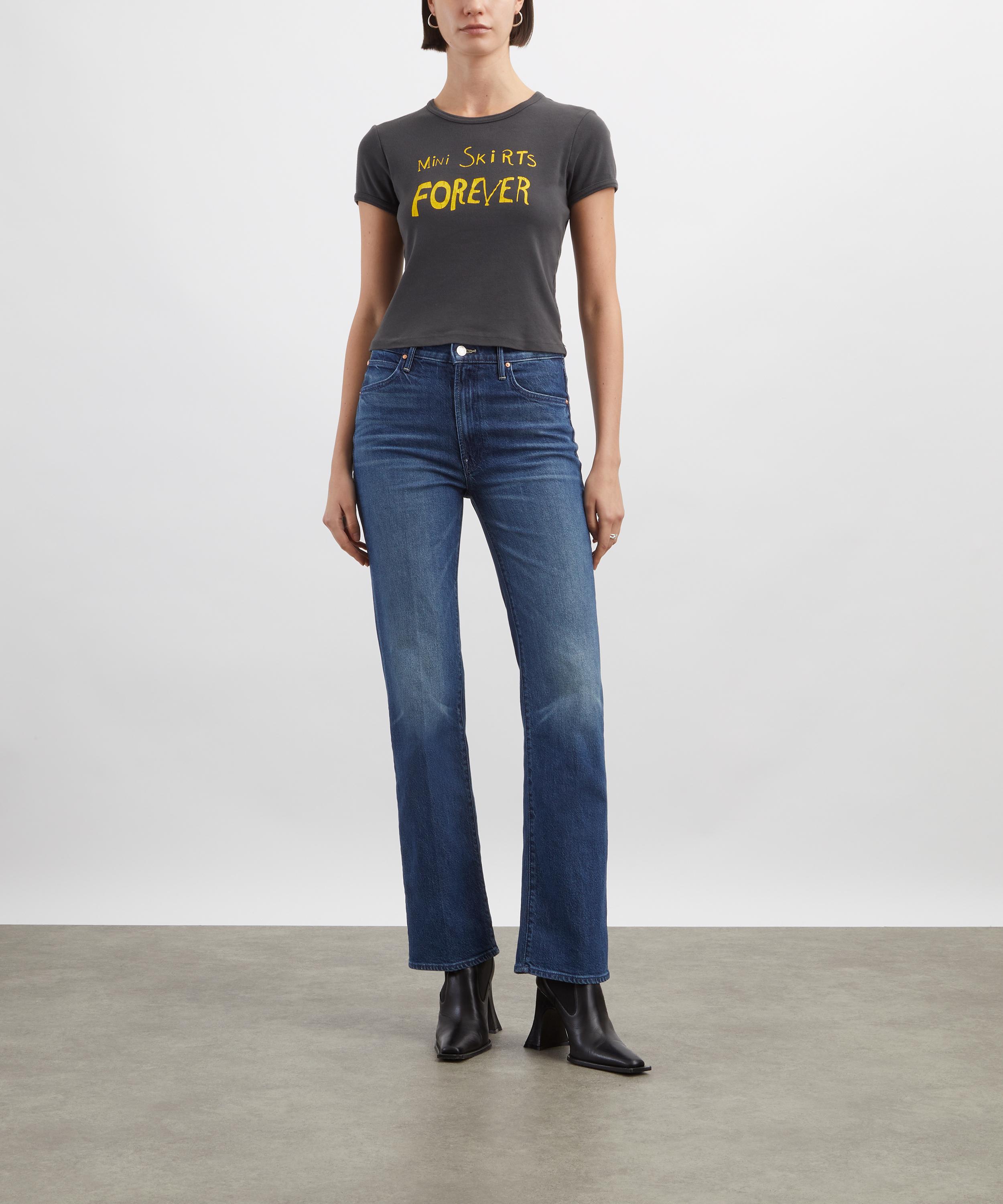 Mother - Full Pipe Skimp Wide Barrel-Leg Jeans image number 1