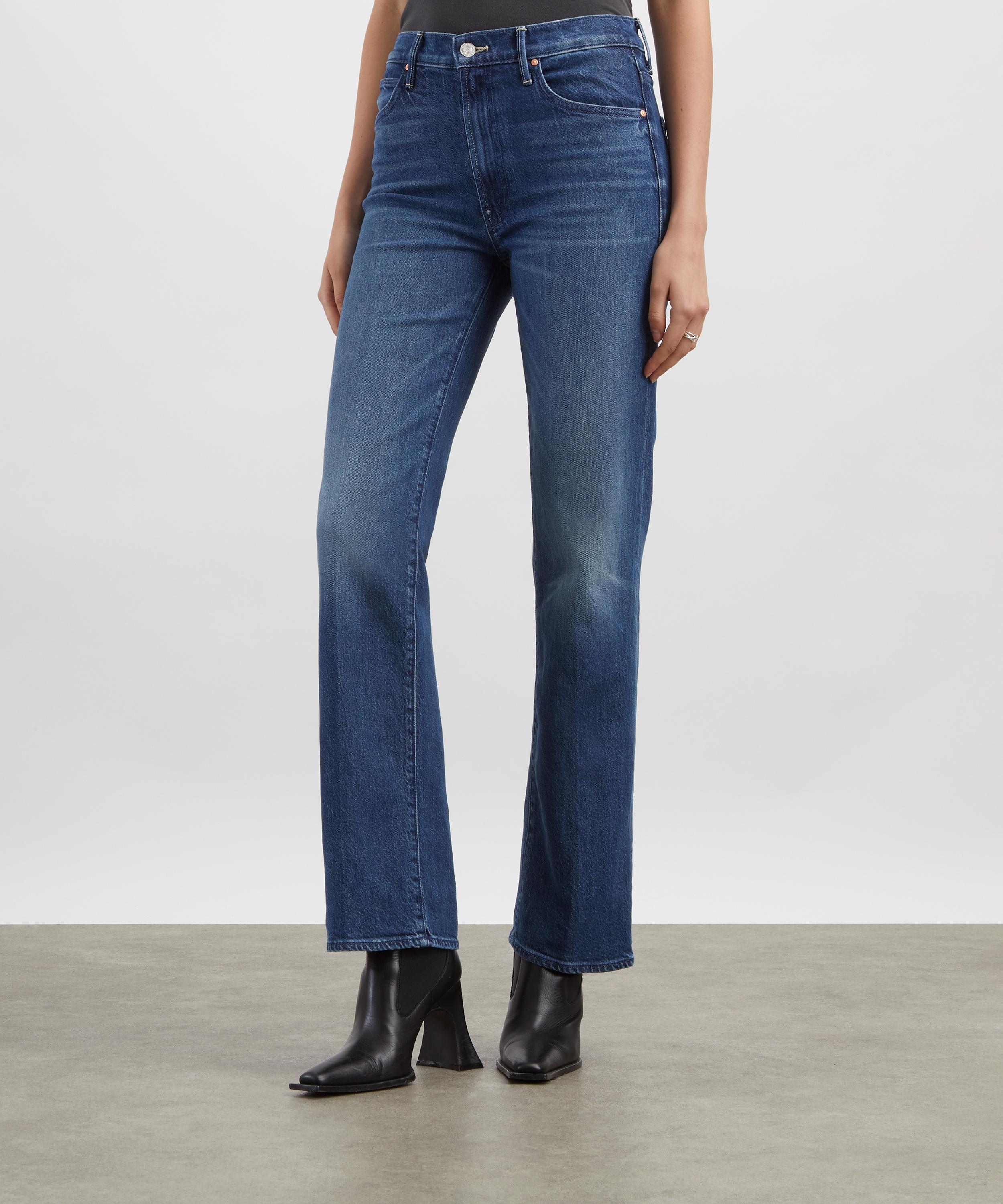 Mother - Full Pipe Skimp Wide Barrel-Leg Jeans image number 2