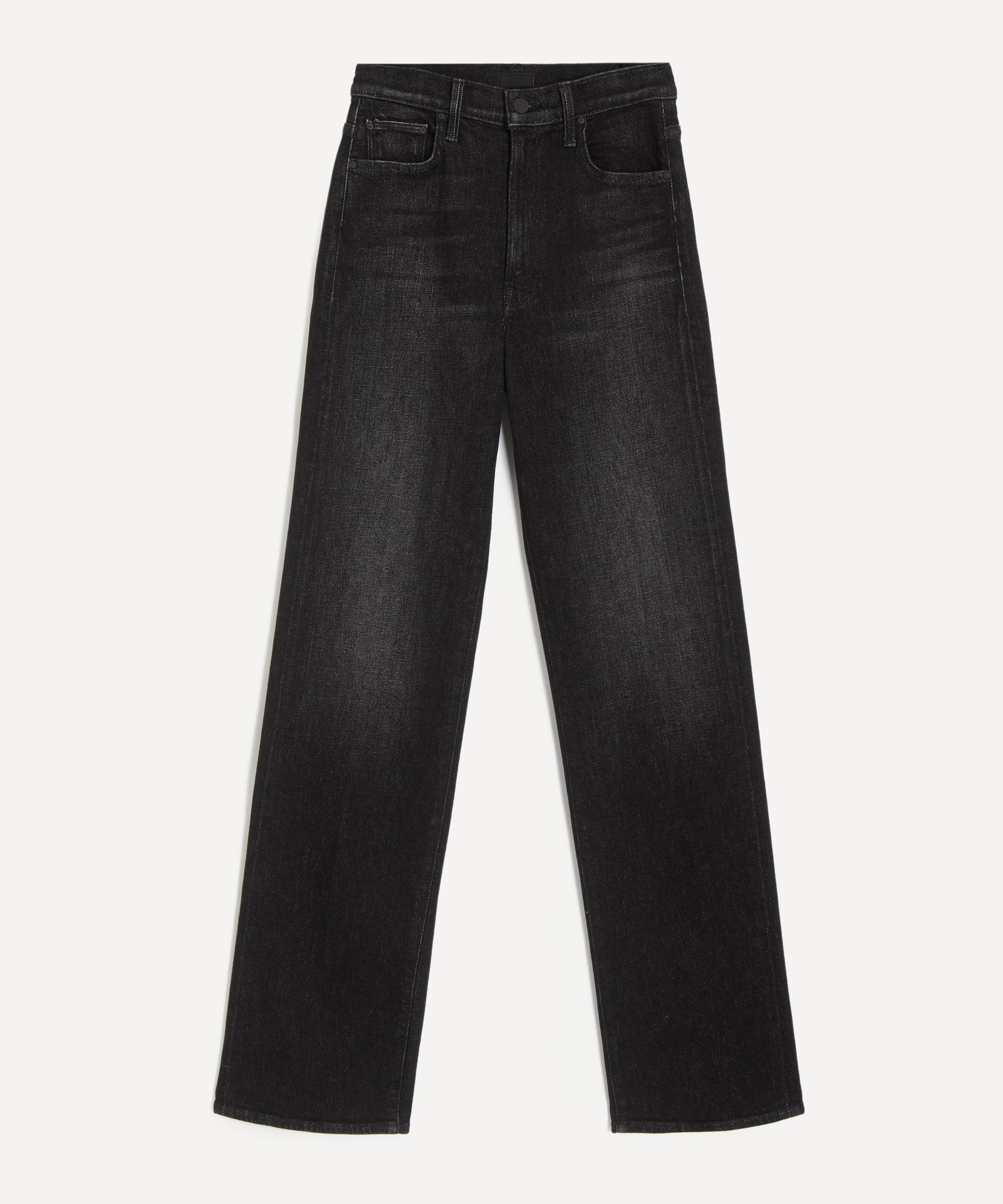 Mother - The Rambler Zip High-Rise Straight-Leg Heel Jeans