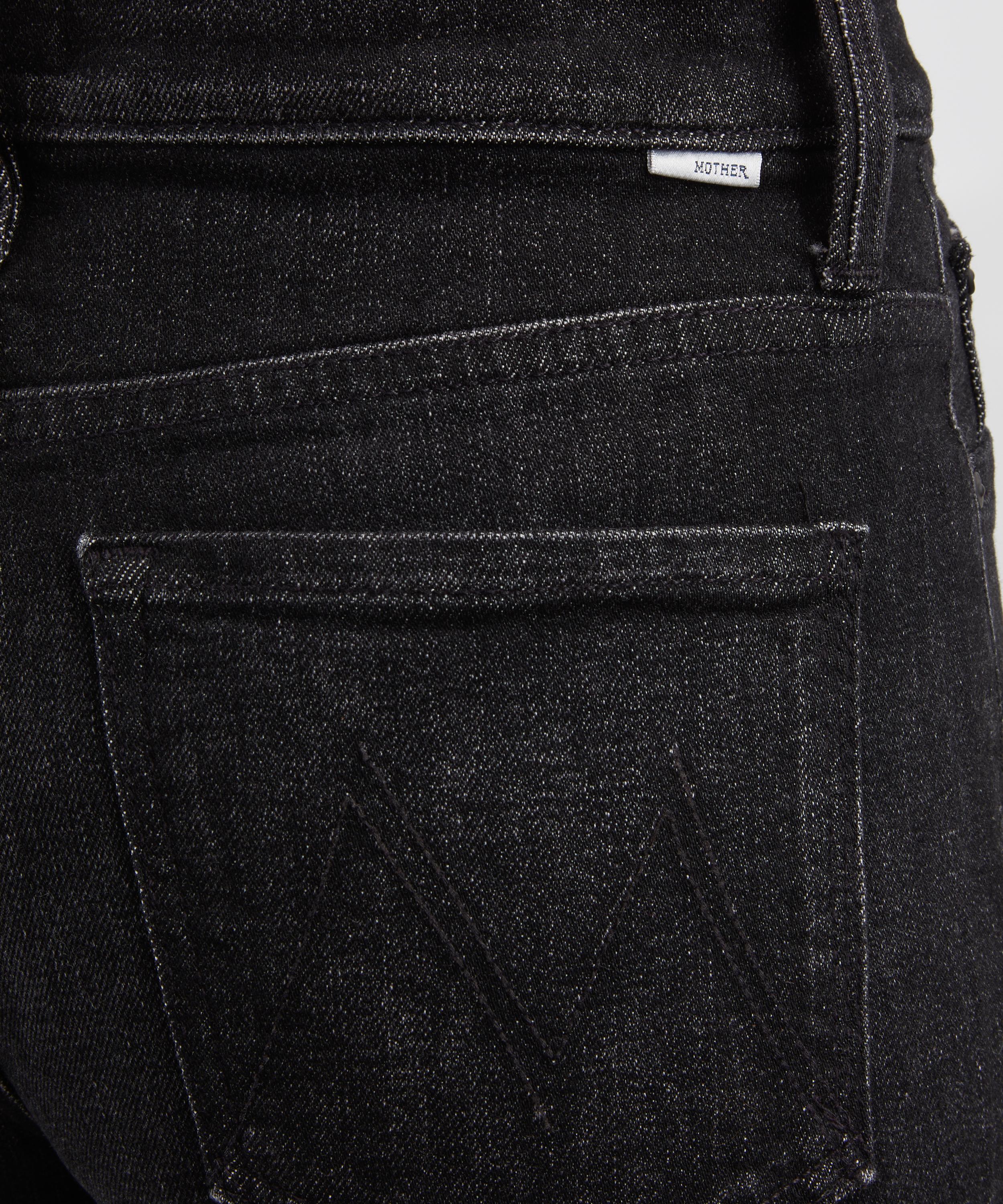 Mother - The Rambler Zip High-Rise Straight-Leg Heel Jeans image number 4