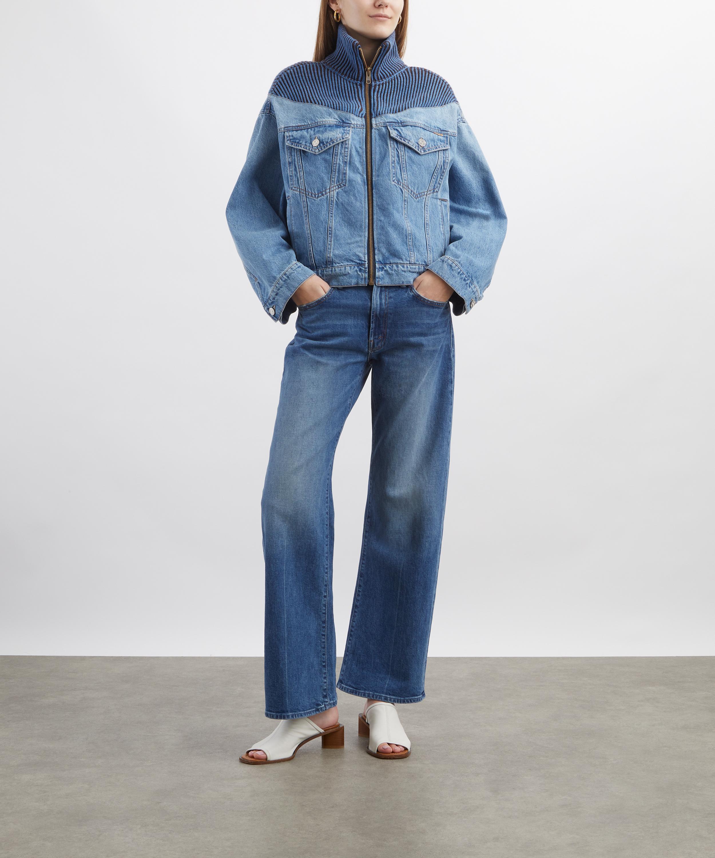 Mother Mixtape Denim Sweater Jacket | Liberty