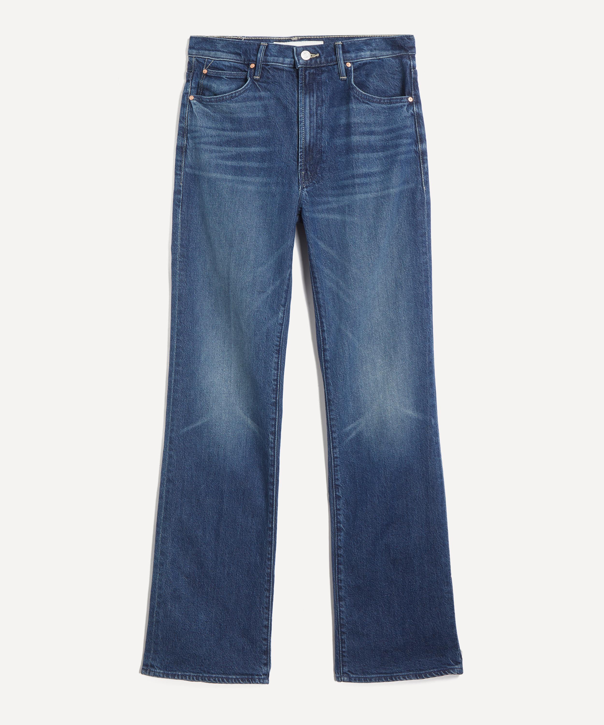Mother - Kick It High-Rise Straight-Leg Jeans