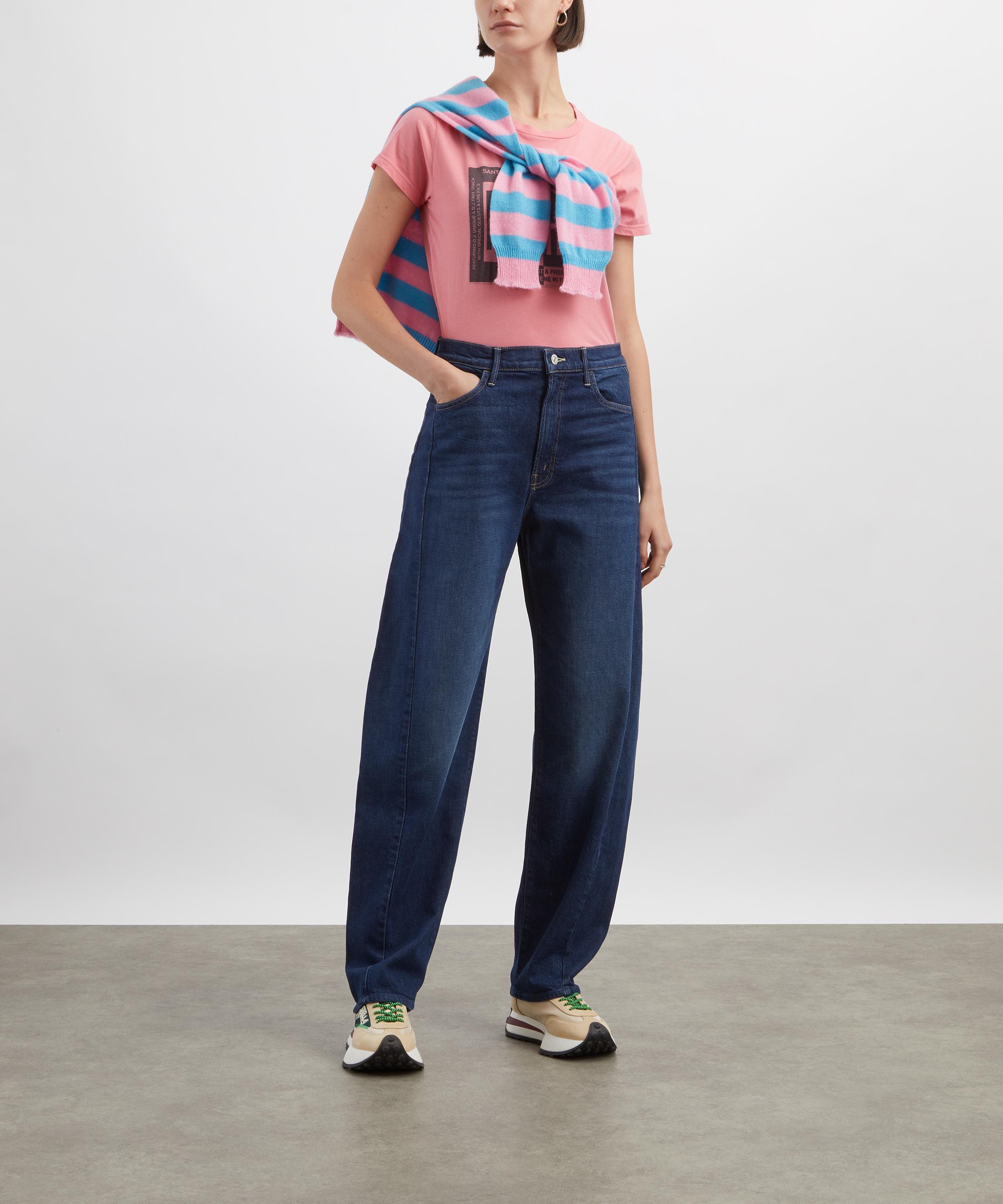 Mother - Kick It High-Rise Straight-Leg Jeans image number 1