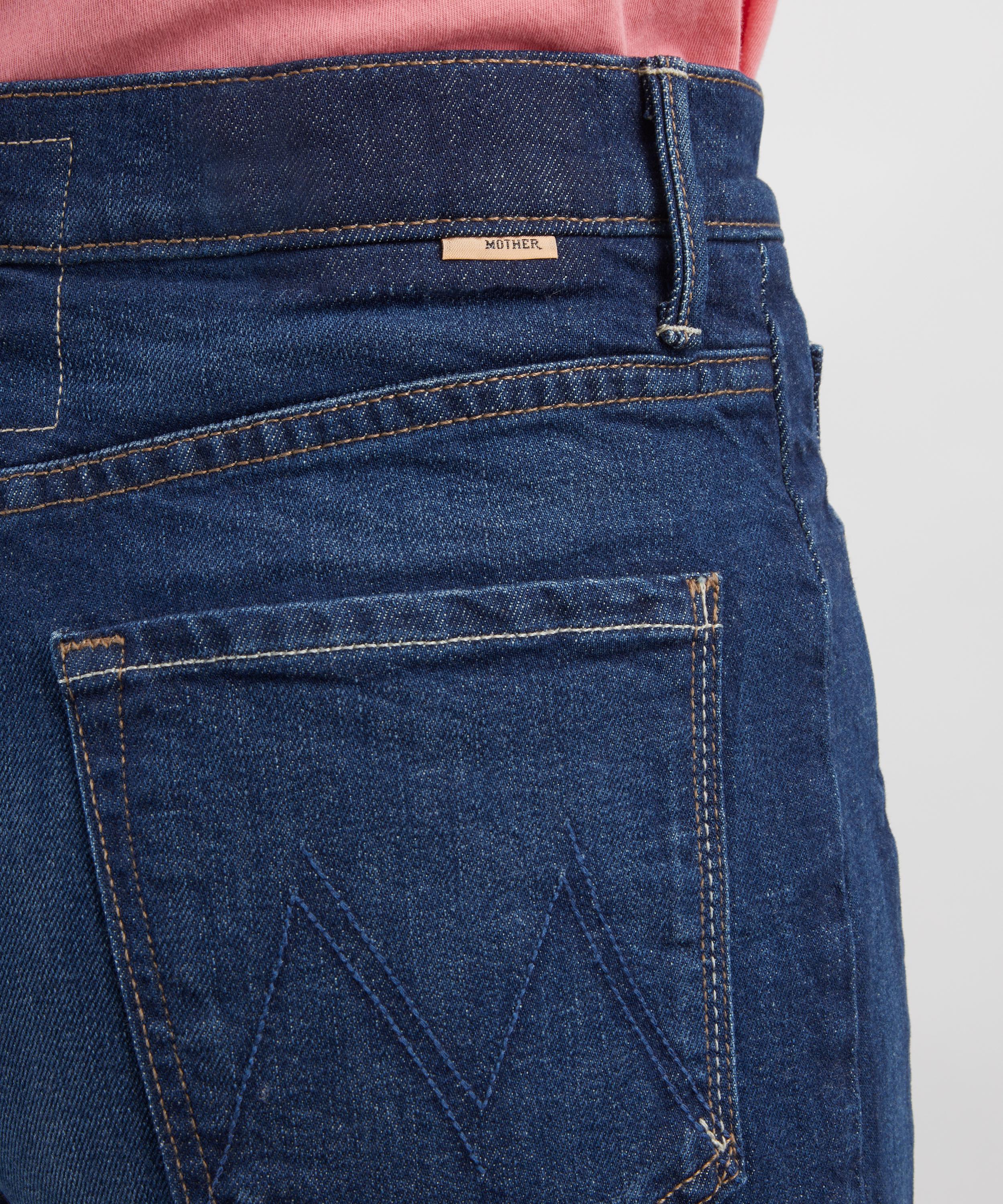 Mother - Kick It High-Rise Straight-Leg Jeans image number 4