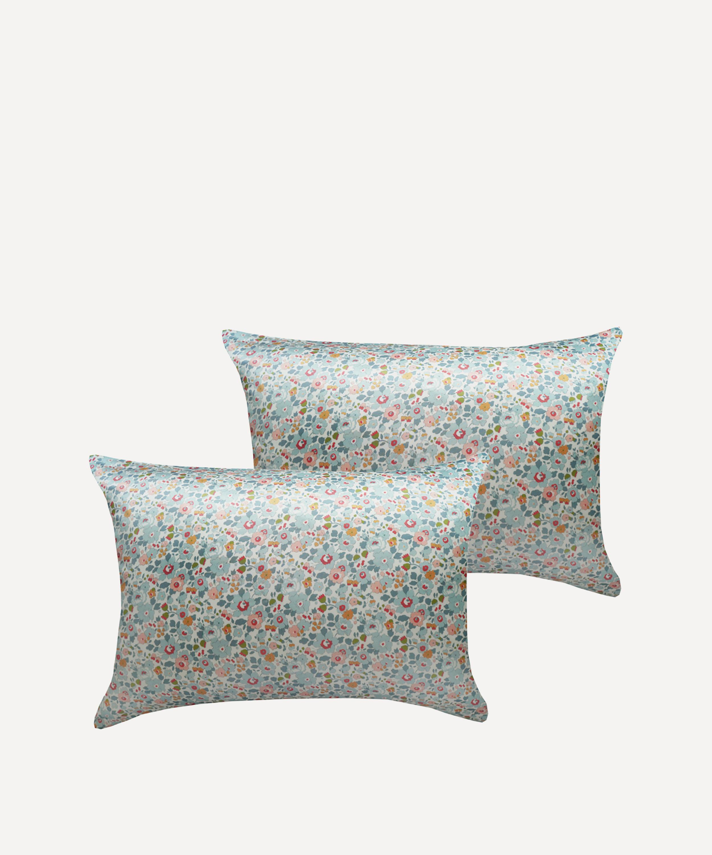 Coco & Wolf - Betsey Grey Silk Pillowcase Set of 2