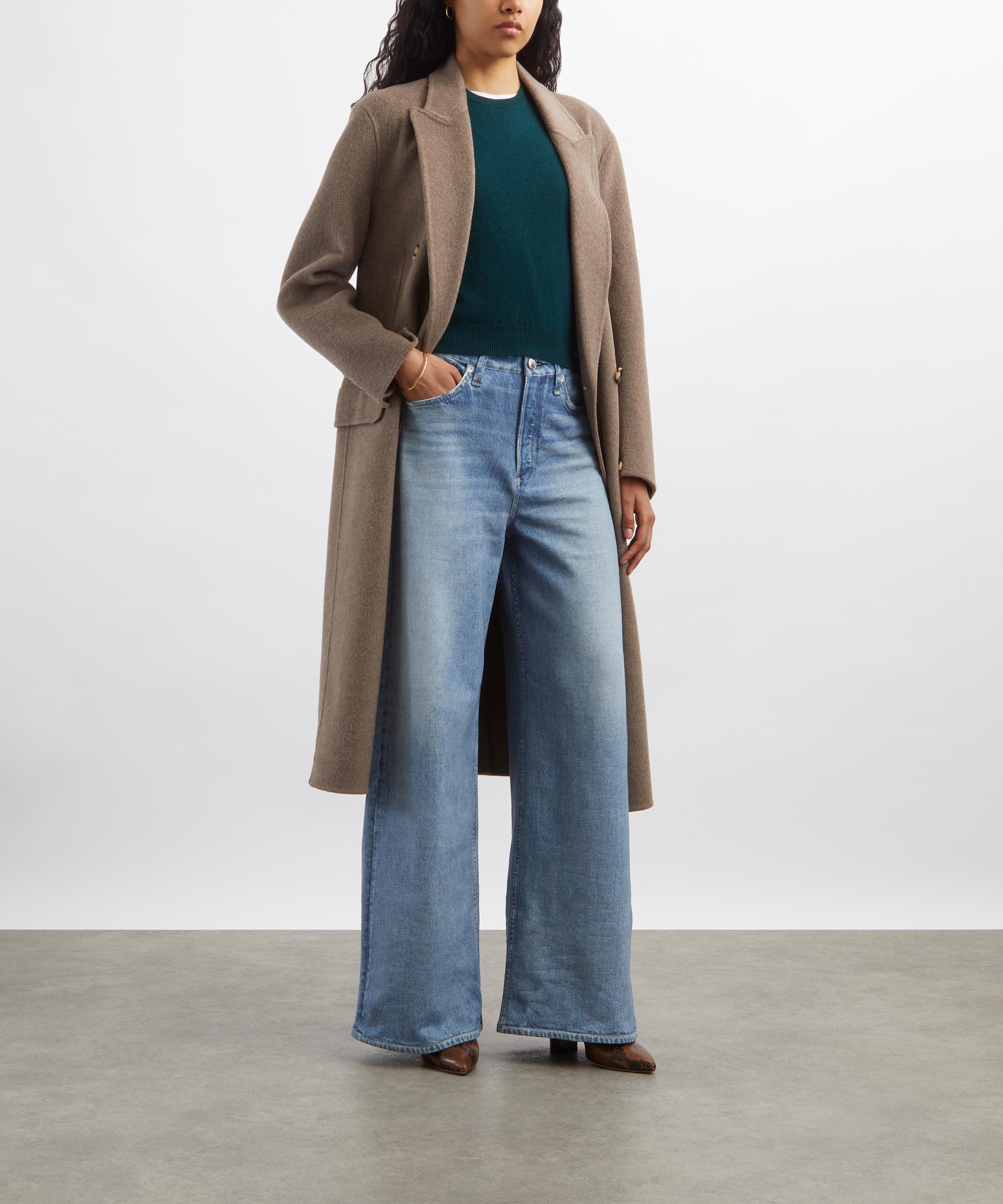 Rag & Bone - Miramar Sofie Wide-Leg Trousers in Raily image number 1